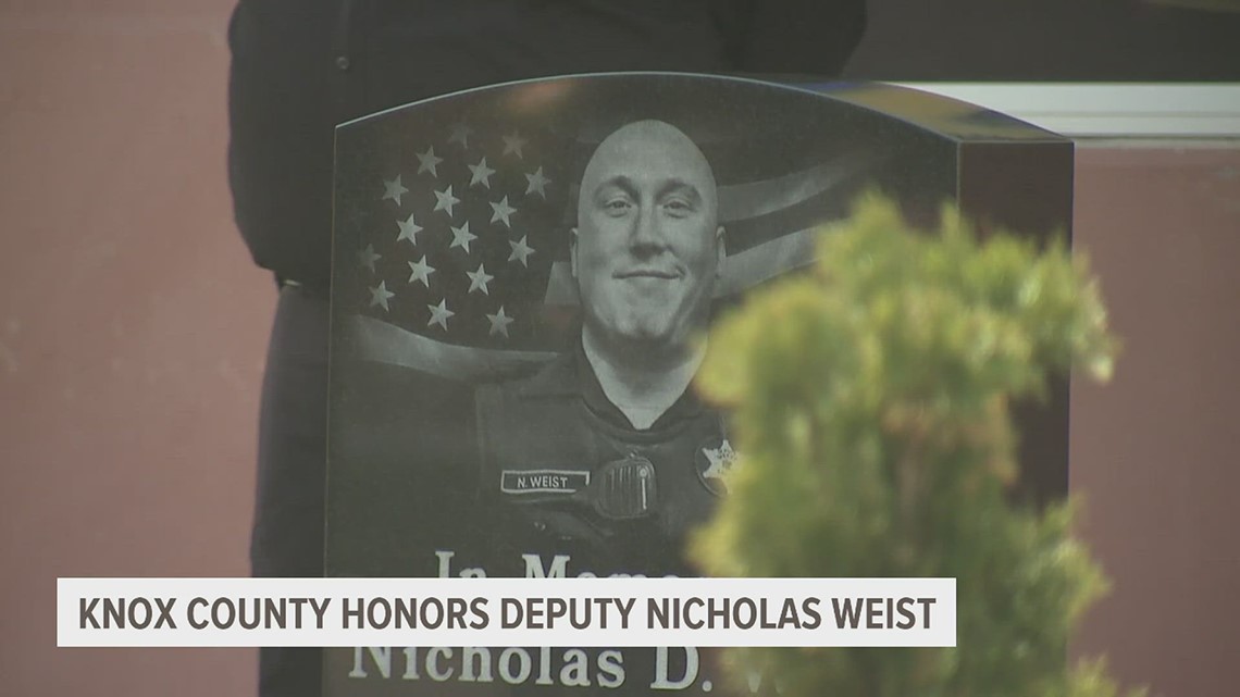 Knox County unveils memorial for Deputy Nicholas Weist - Vimarsana News
