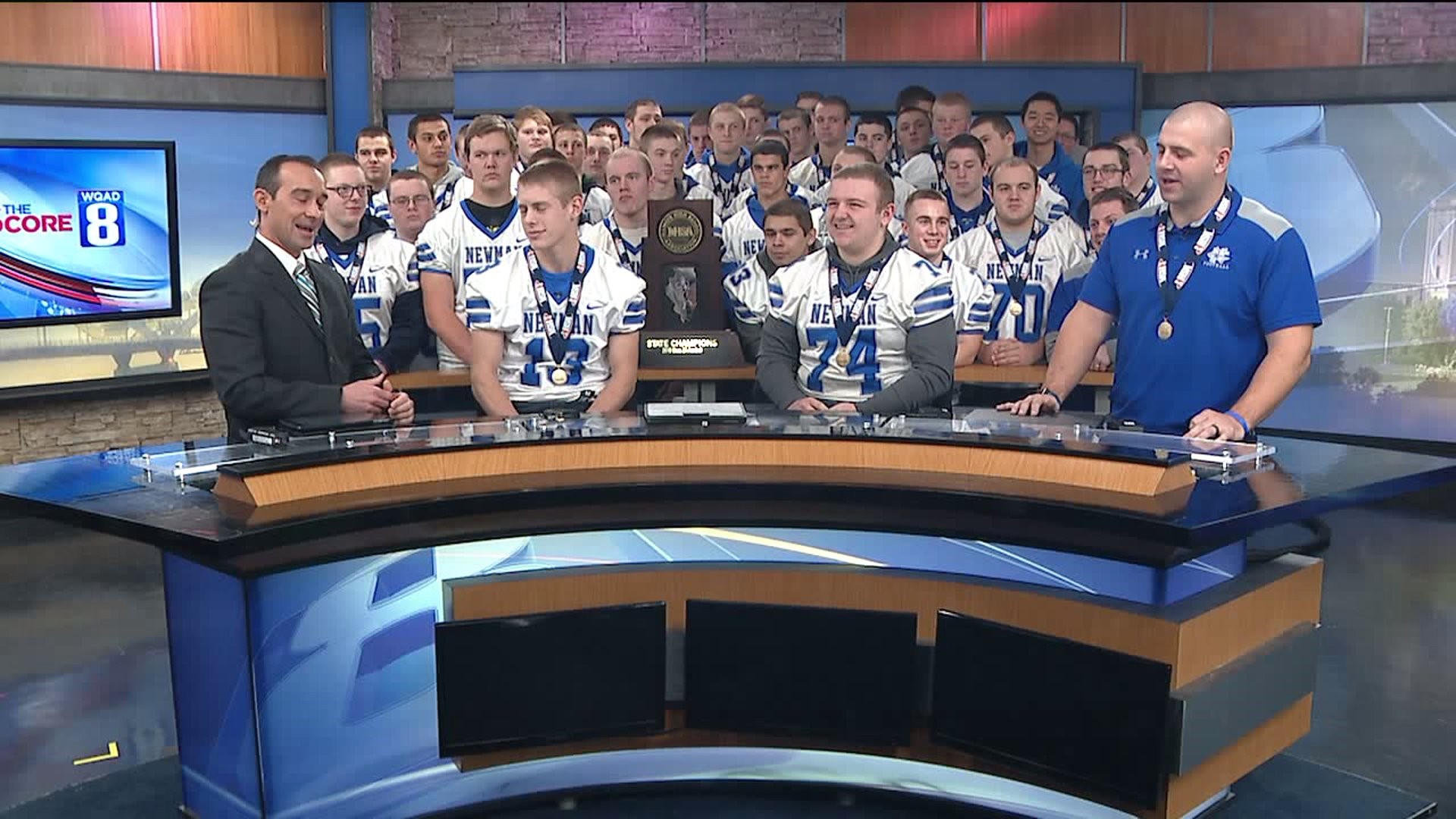 The Score Sunday - Sterling Newman Football Part 1