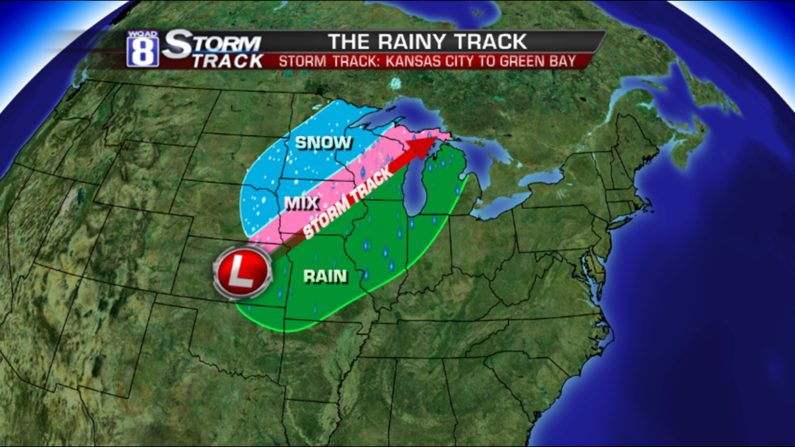 The Eric Factor: Studying Different Winter Storm Tracks 