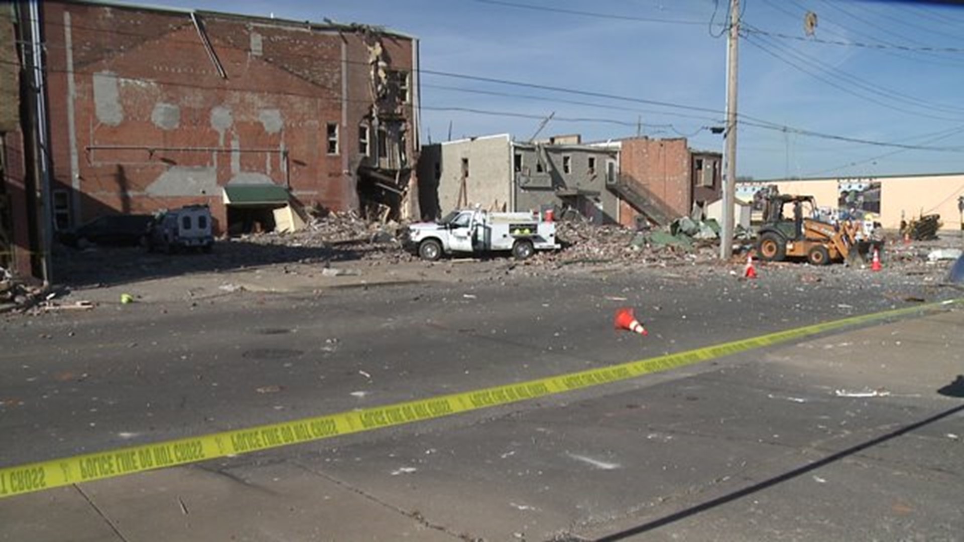 Canton rocked by explosion on downtown square