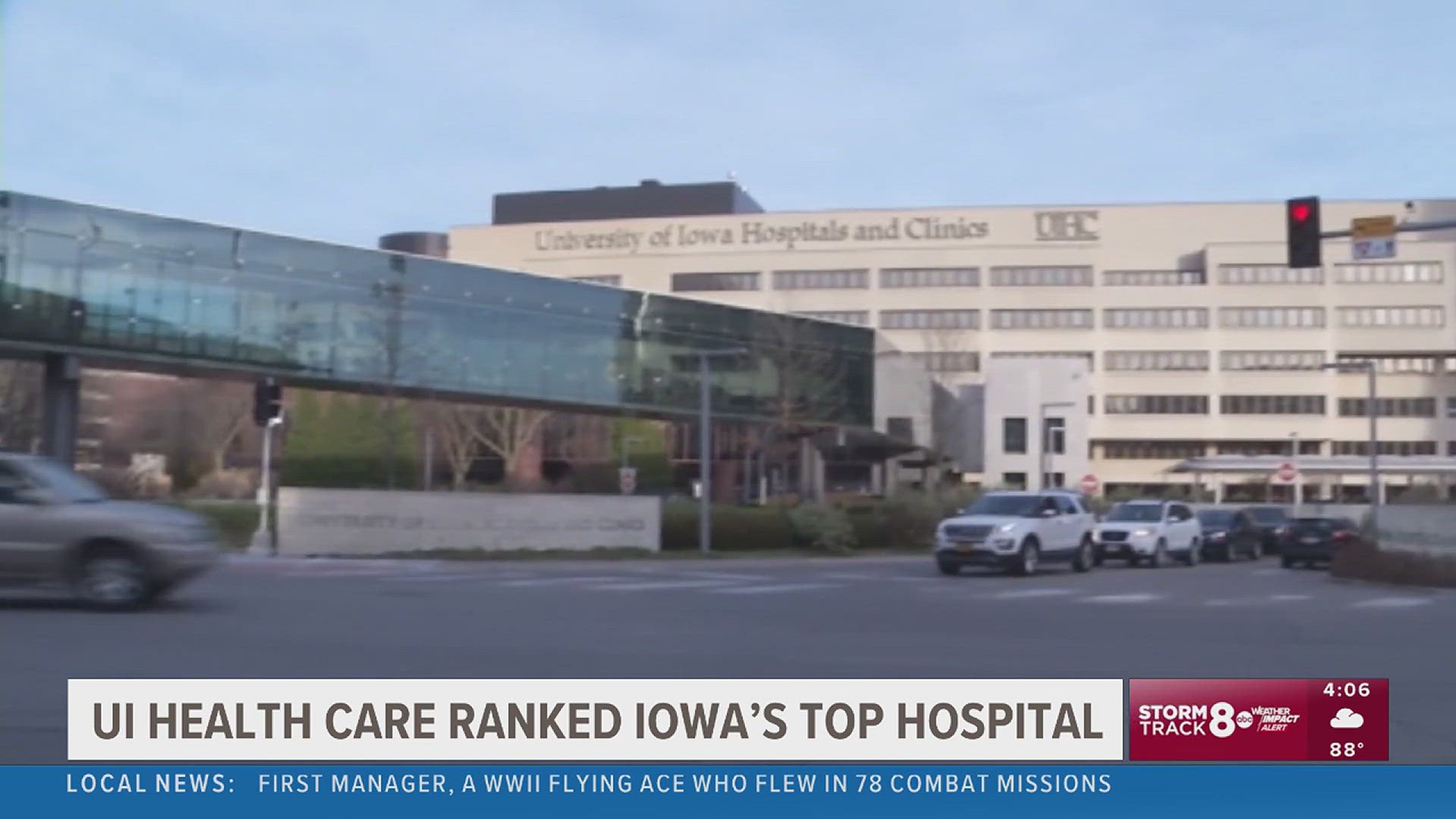 U.S. News and World Report ranked four of UIHC's adult care specialties in the top 50 nationally.