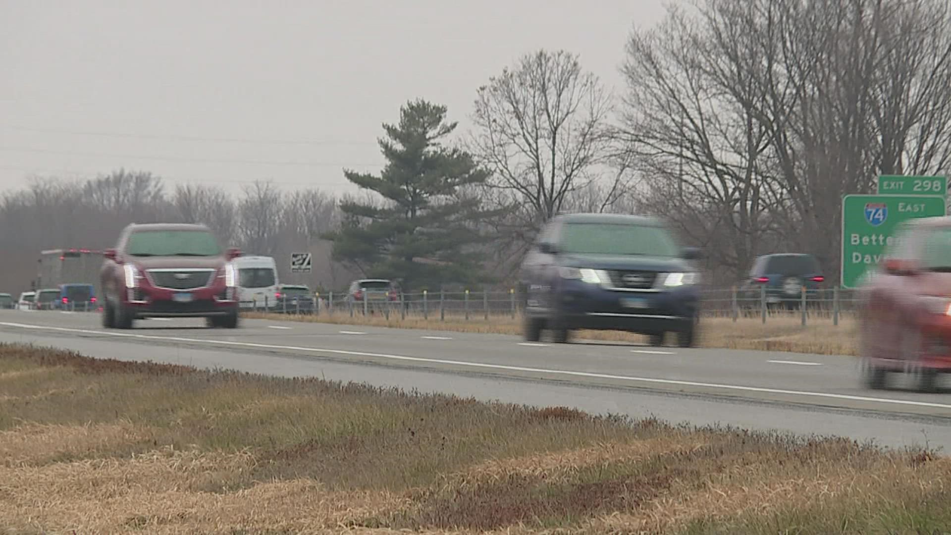 More than 100 million Americans were expected to hit the road this holiday season, according to AAA.