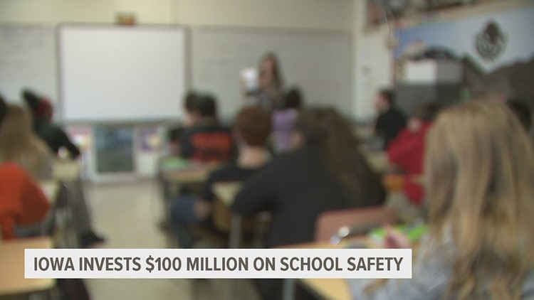 Gov. Reynolds announces $100M school safety plan