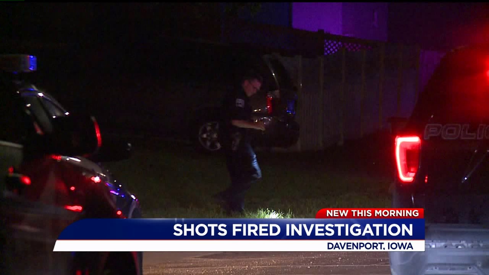 Davenport Police investigate shots fired incident
