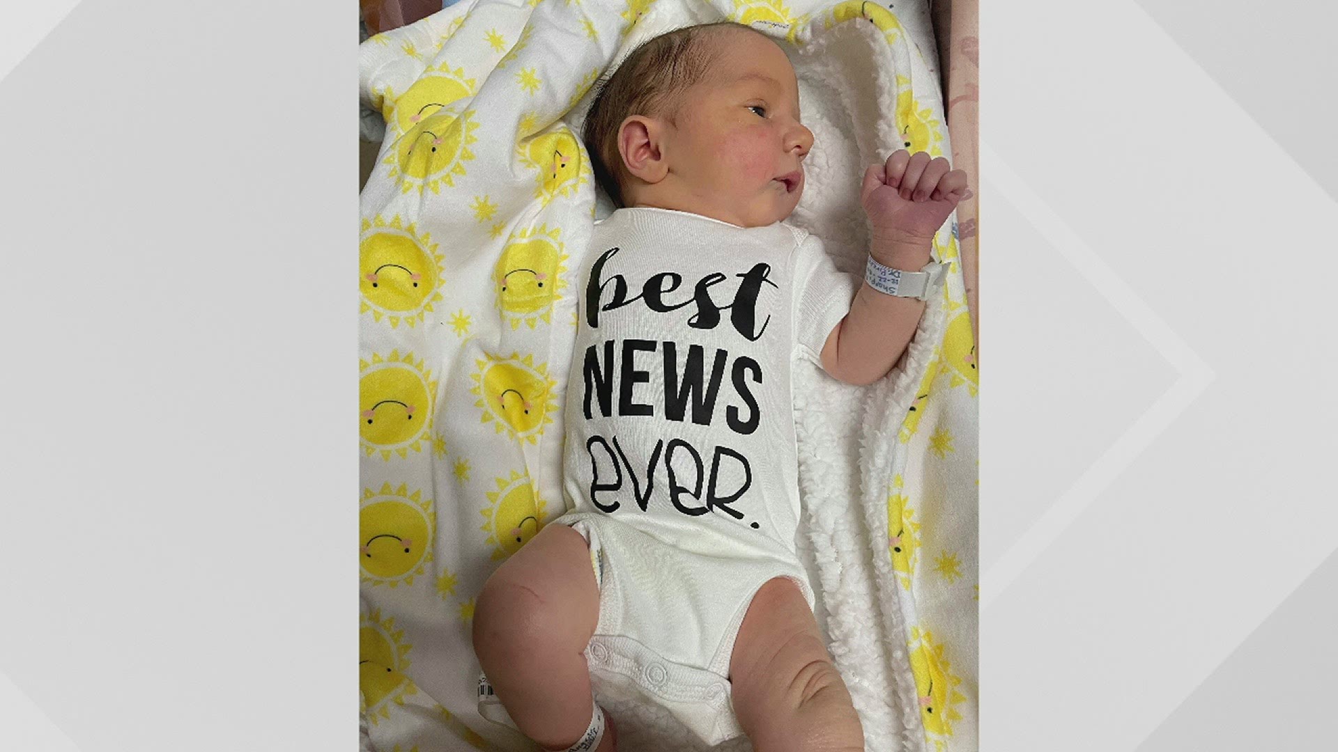 GMQC anchor Angie Sharp welcomed a new member to her family on Dec. 22, 2020!