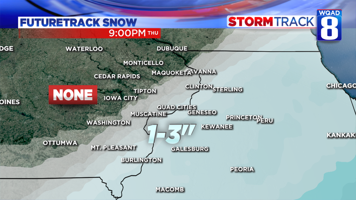 Why the incoming snow system is trending toward “dud” | wqad.com
