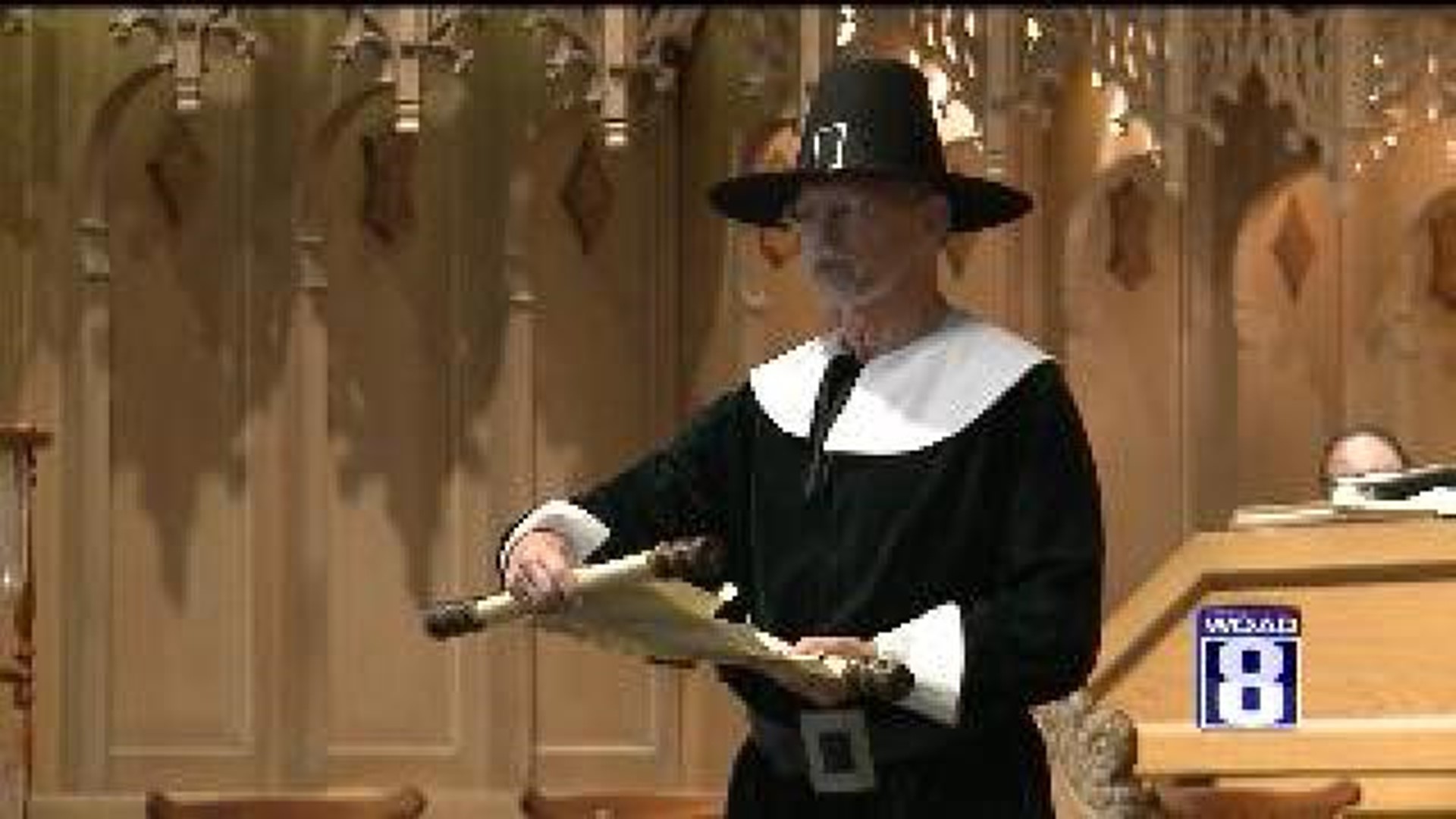 Local Congregation Acts Out First Thanksgiving