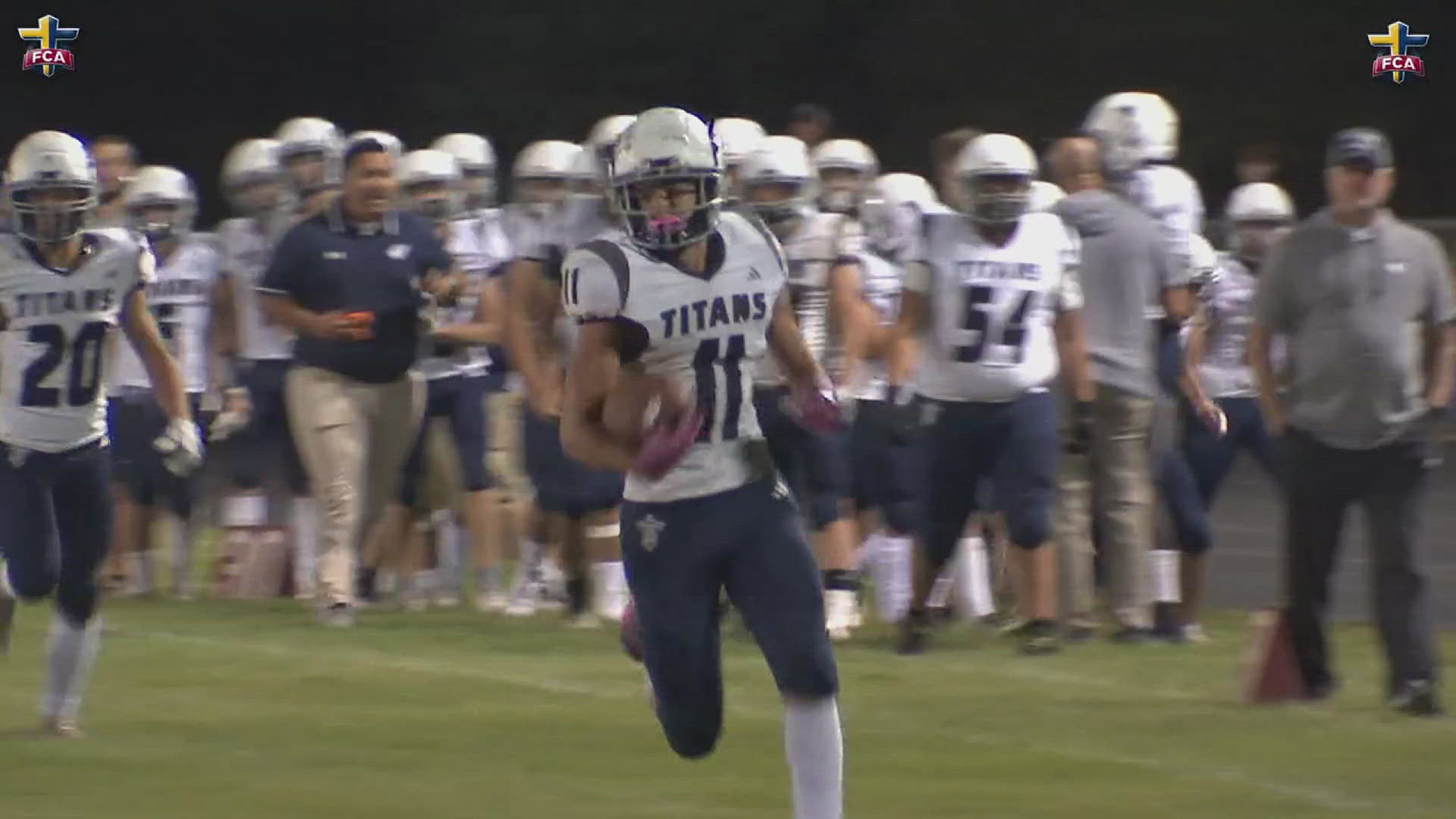 Tune in every Friday at 10:15 p.m. for high school football highlights!