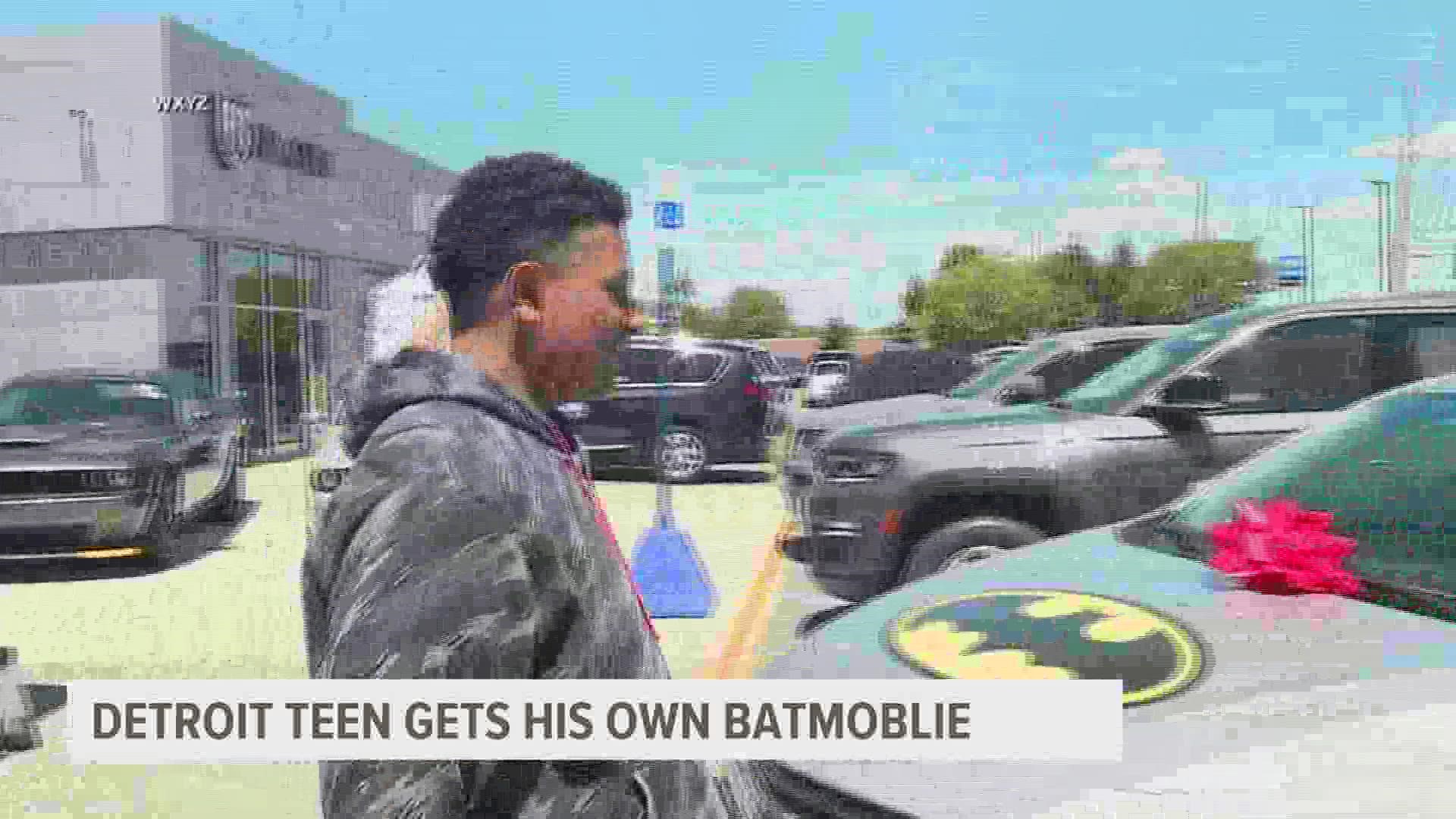 Officer Loren Courts wanted to give his son, Darian, his own Batmobile, before he was killed in a shooting last month. Members of his community made the dream real.