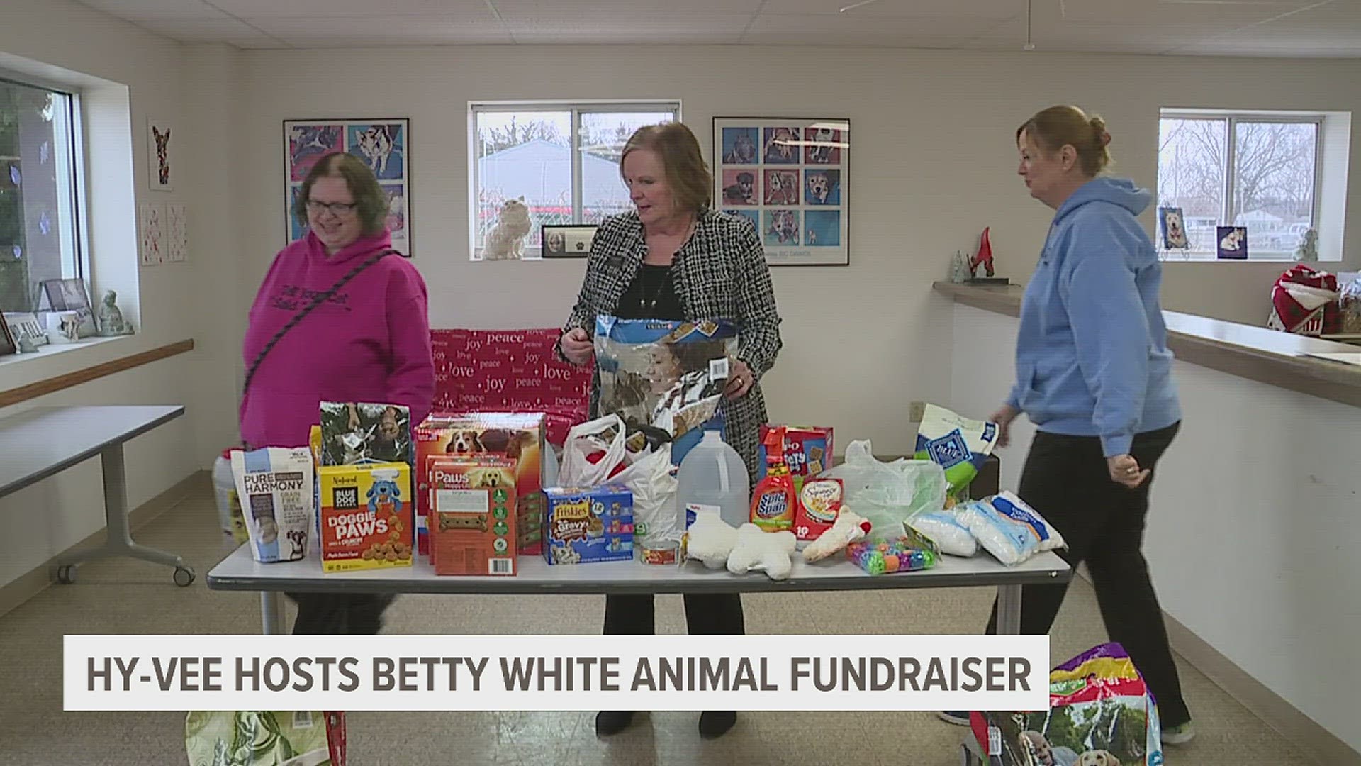 The annual pet food and supply drive is in its third year, honoring the longtime actress and animal welfare advocate.