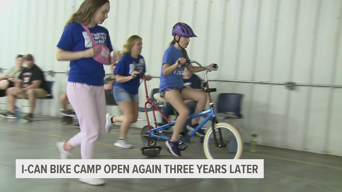 ICan Bike camp teaches children with disabilities how to ride a