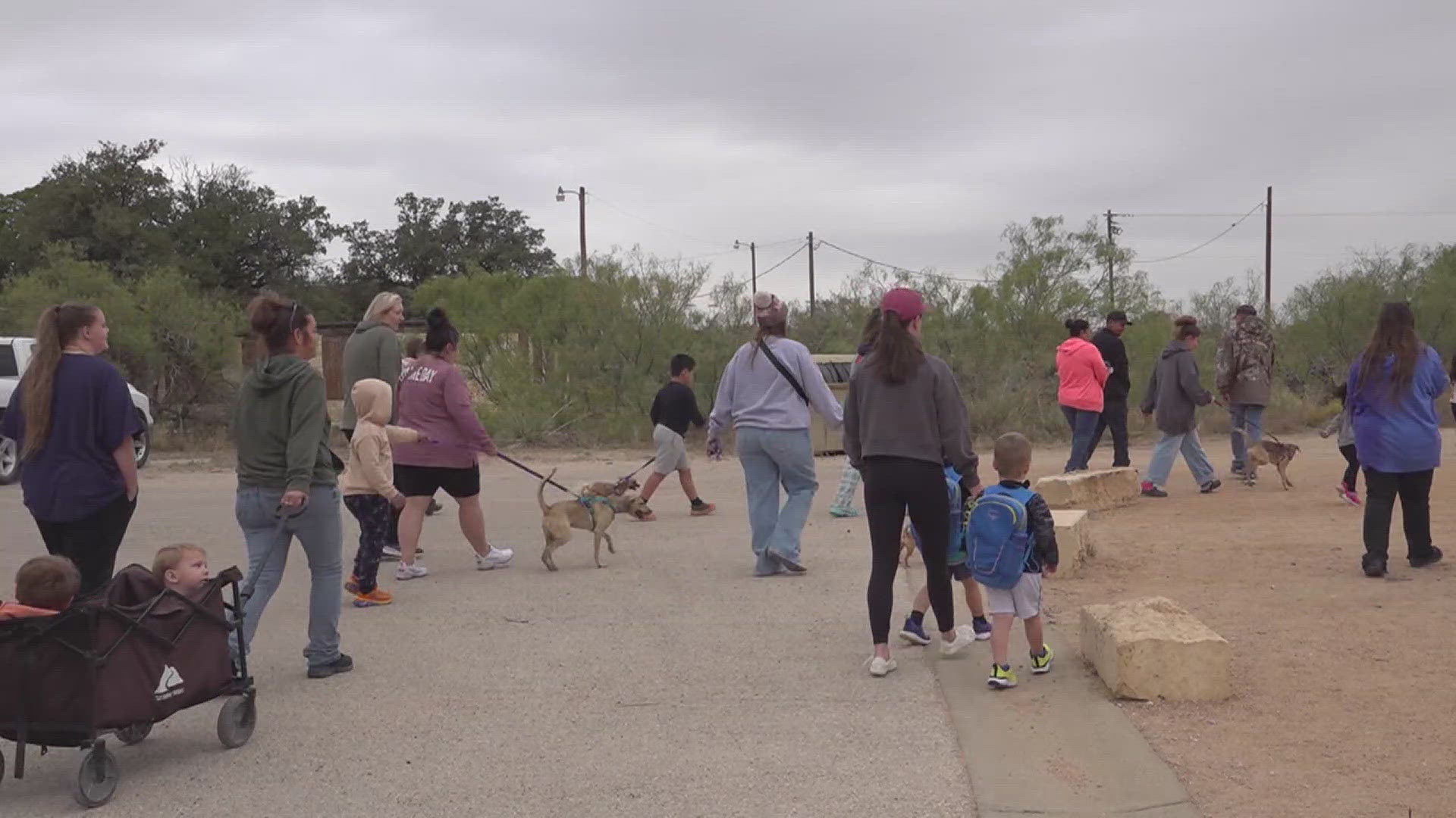 The weekly "Hike with a Homeless Pet" is an initiative to get pets out of the shelter for environmental enrichment, and introduce them to potential pet parents.