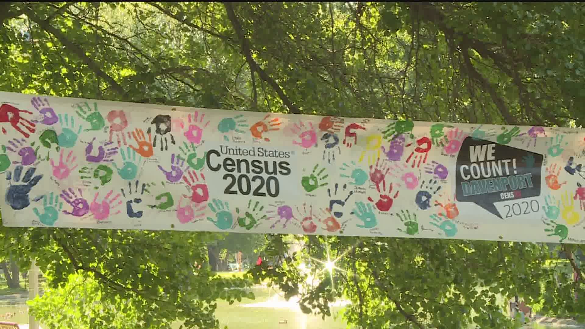 The city is working to get everyone in the Davenport community to respond to the census.