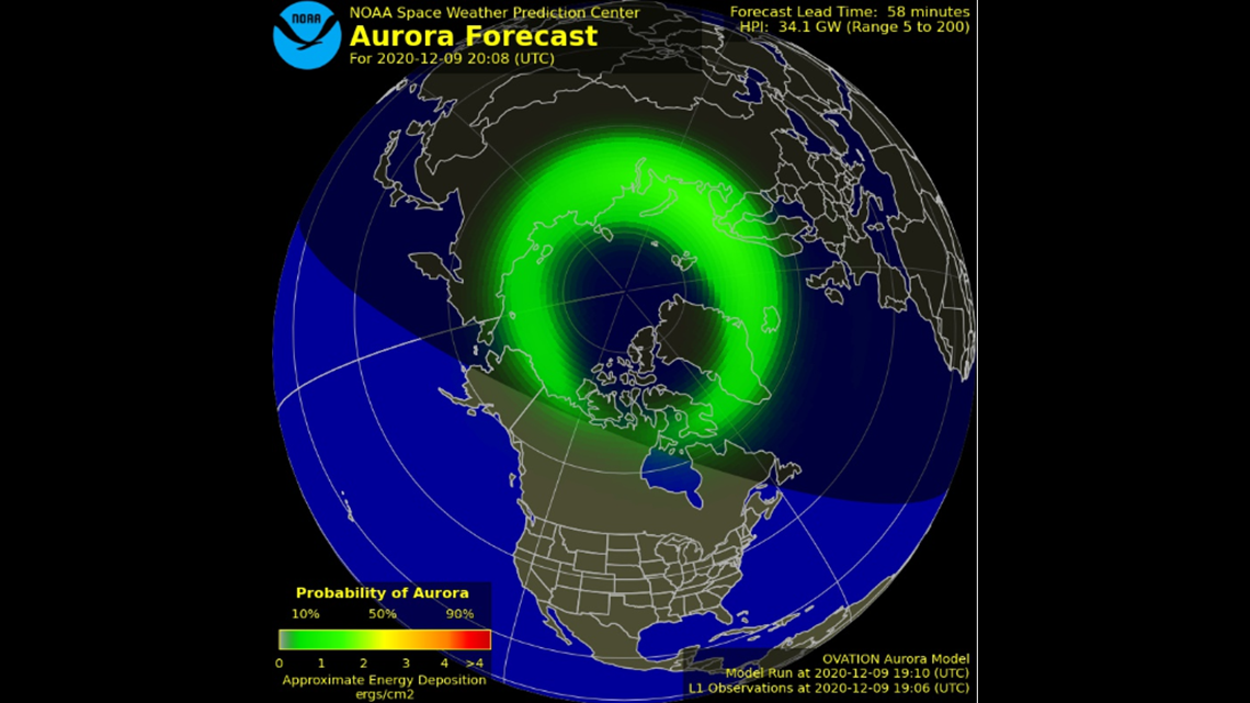 Northern Lights June 2024 Map Ashly Camille