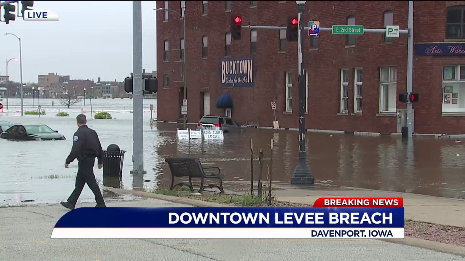 Displaced Davenport Resident Speaks on Flood