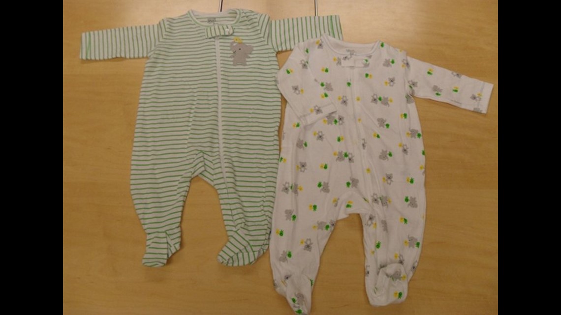 Baby sleepers with zippers recalled