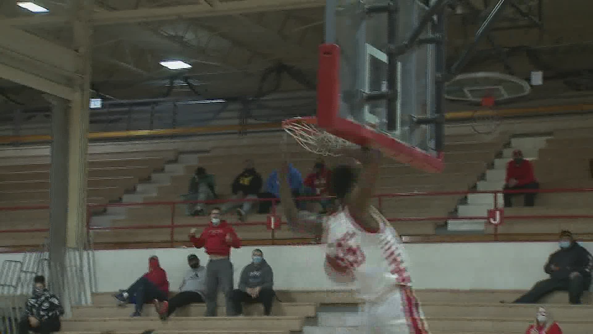 Davenport West uses their defense to turn into offense.  The Falcons cruise to a big win over Muscatine.