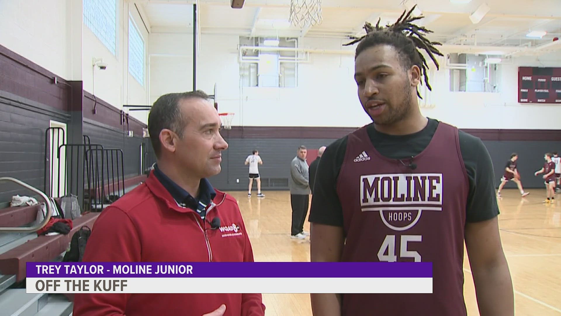 Trey Taylor is a junior at Moline and won this week's Score Standout for scoring 24 points in a big win over Sterling.