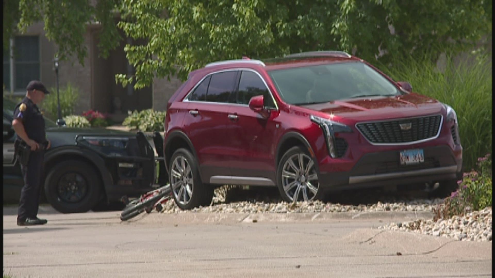 Police received a call around 9:30 a.m. on Thursday, June 17 about a woman trapped under a car.
