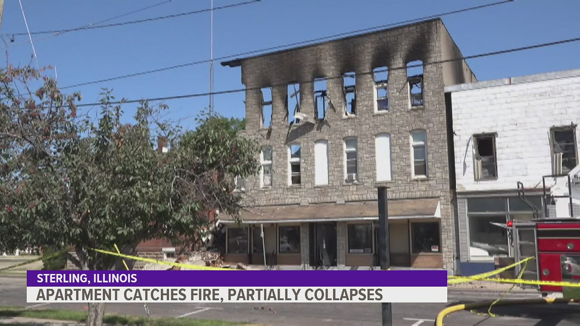 Two people still unaccounted for after overnight building fire in Sterling, IL