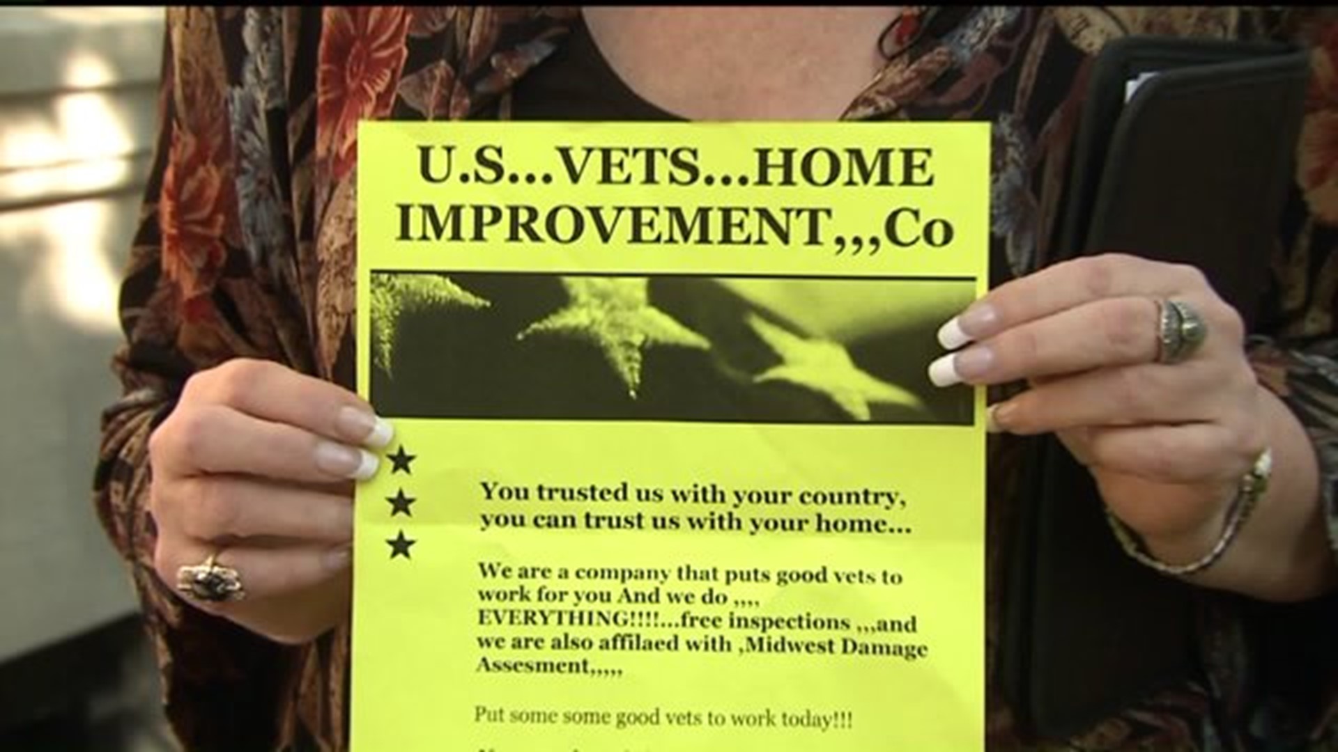 Vets home repair company comes under fire