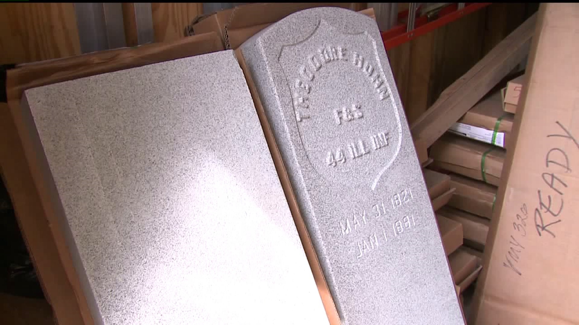 Civil War veterans to get new headstones at City Cemetery