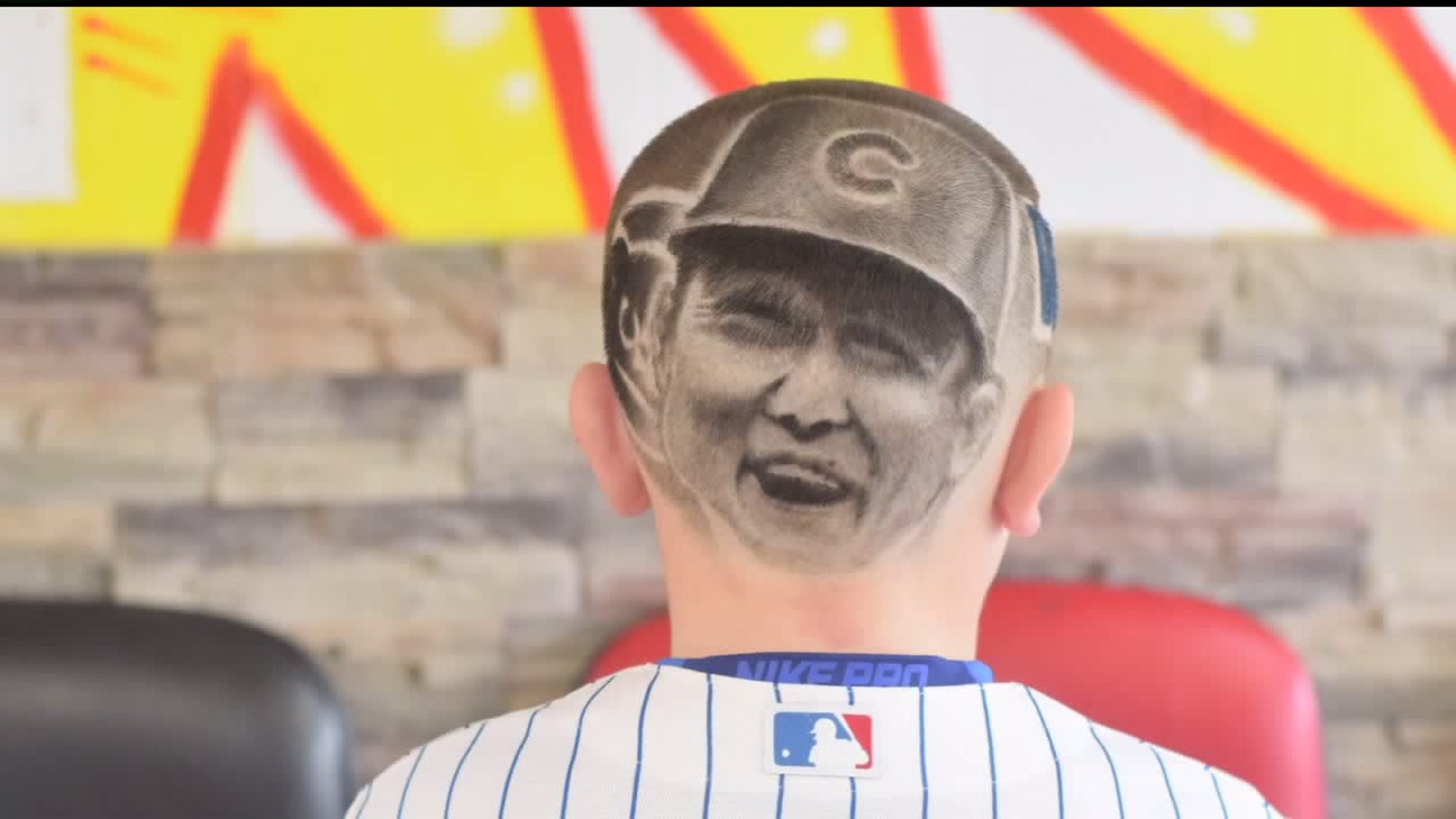 Miguel Rosas shares Cubs pride in the form of haircuts
