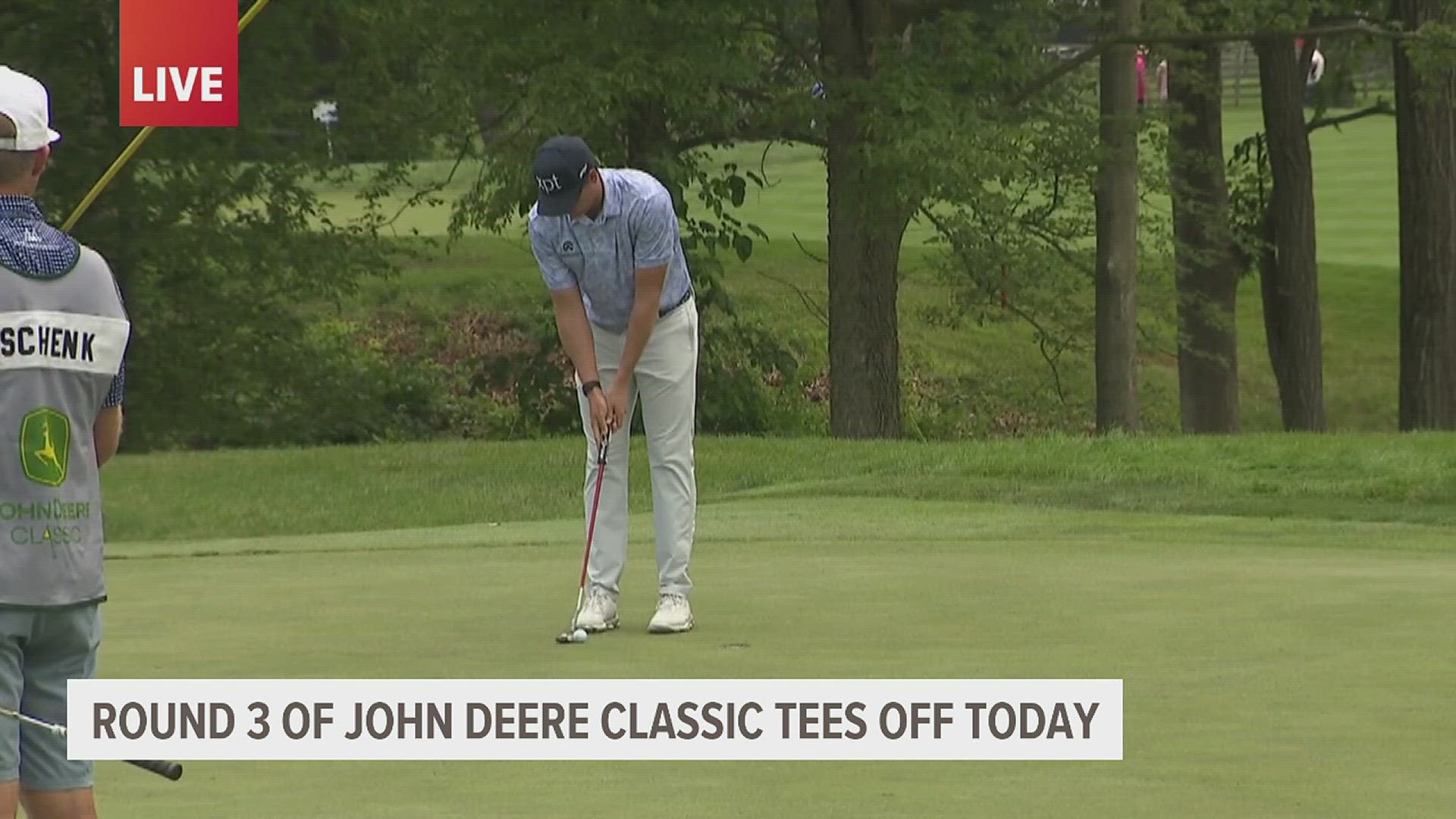 The first tee time is at 9:55! Here's what you may have missed on Friday.