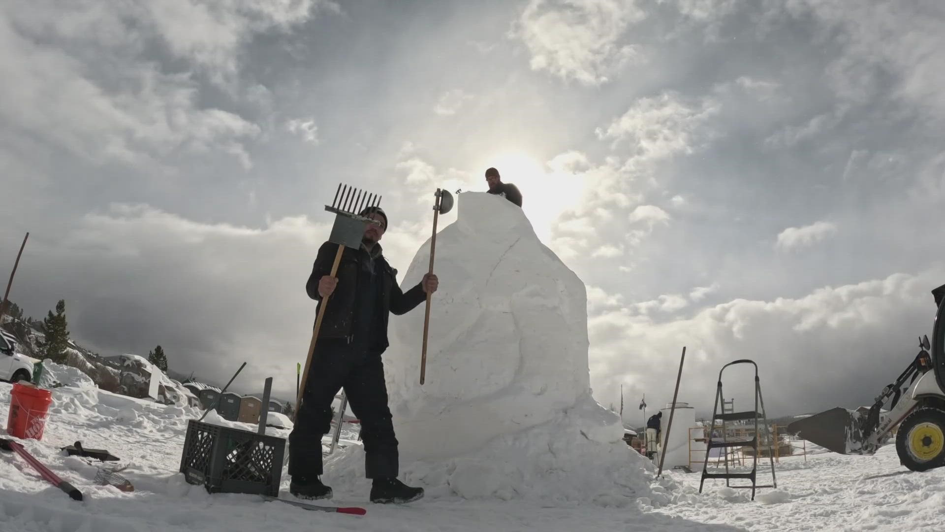 Over the next few days, snow sculptors from around the world will converge on Stillwater, Minnesota to participate in the annual World Snow Sculpting Championship.