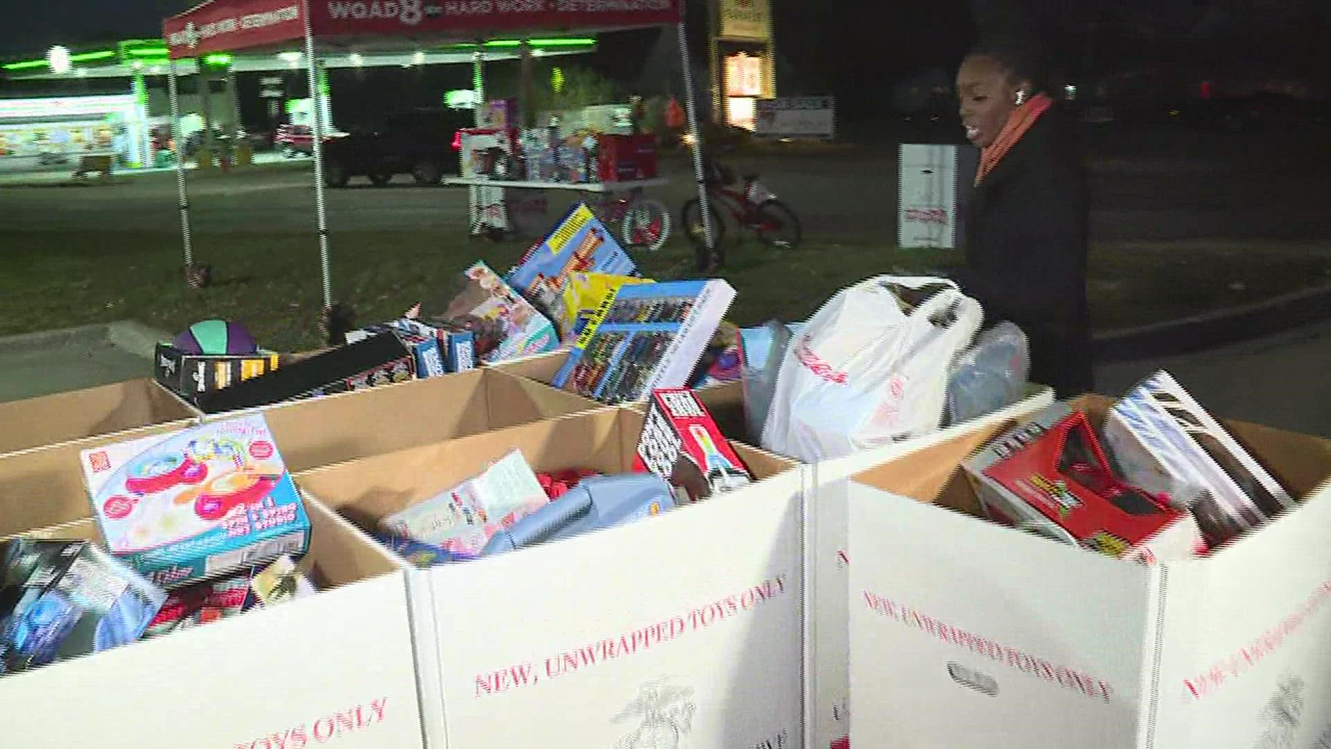 WQAD's 2021 Toys for Tots collection day