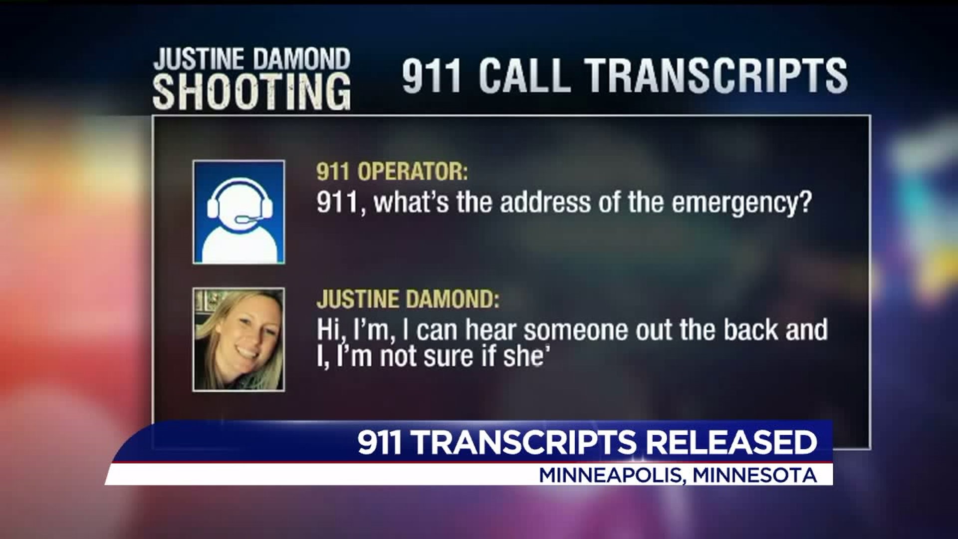 Transcript released from Minnesota woman`s call to 911