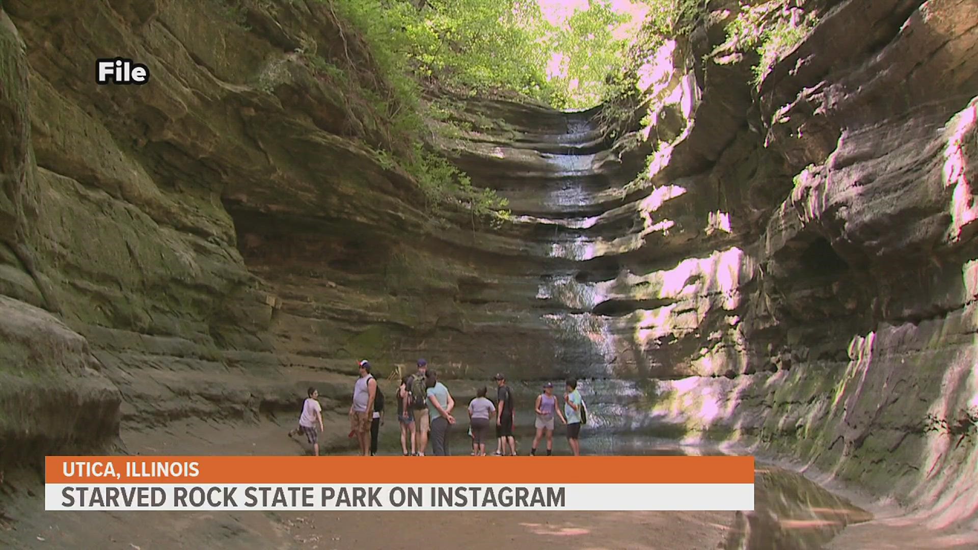 A new report says Starved Rock State Park is one of the most popular parks in the country. Starved Rock ranks 7th behind places like Niagra Falls and Devil's Lake.