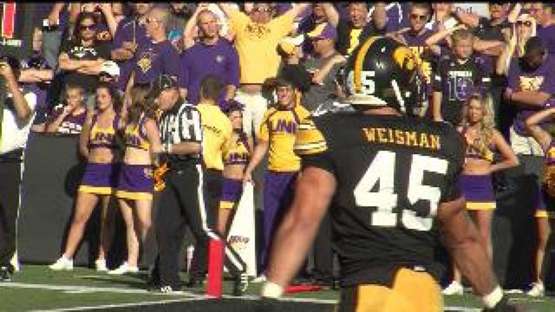 Weisman Carries On For Hawkeyes