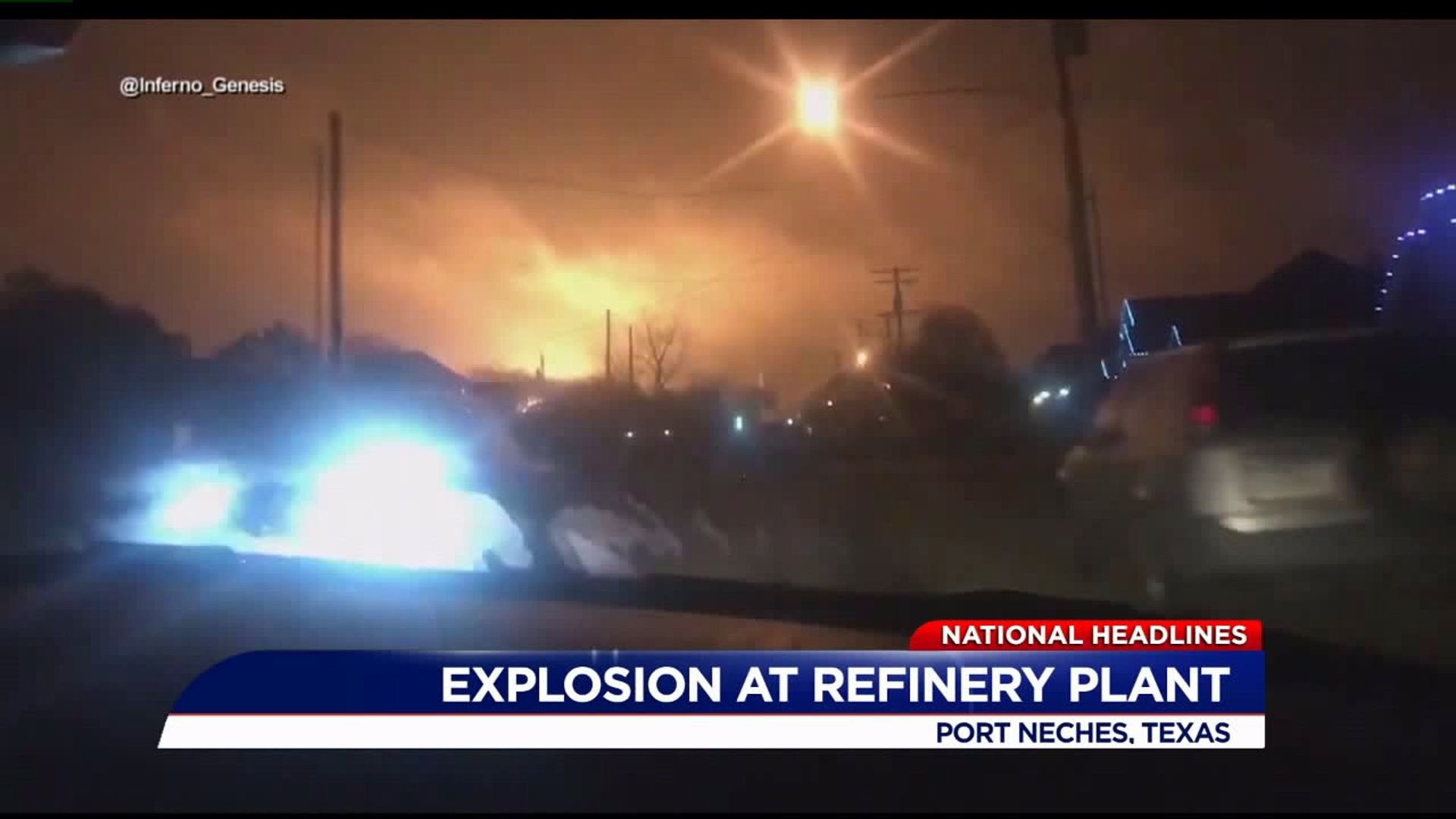 Texas chemical plant explosion causes extensive damage to city