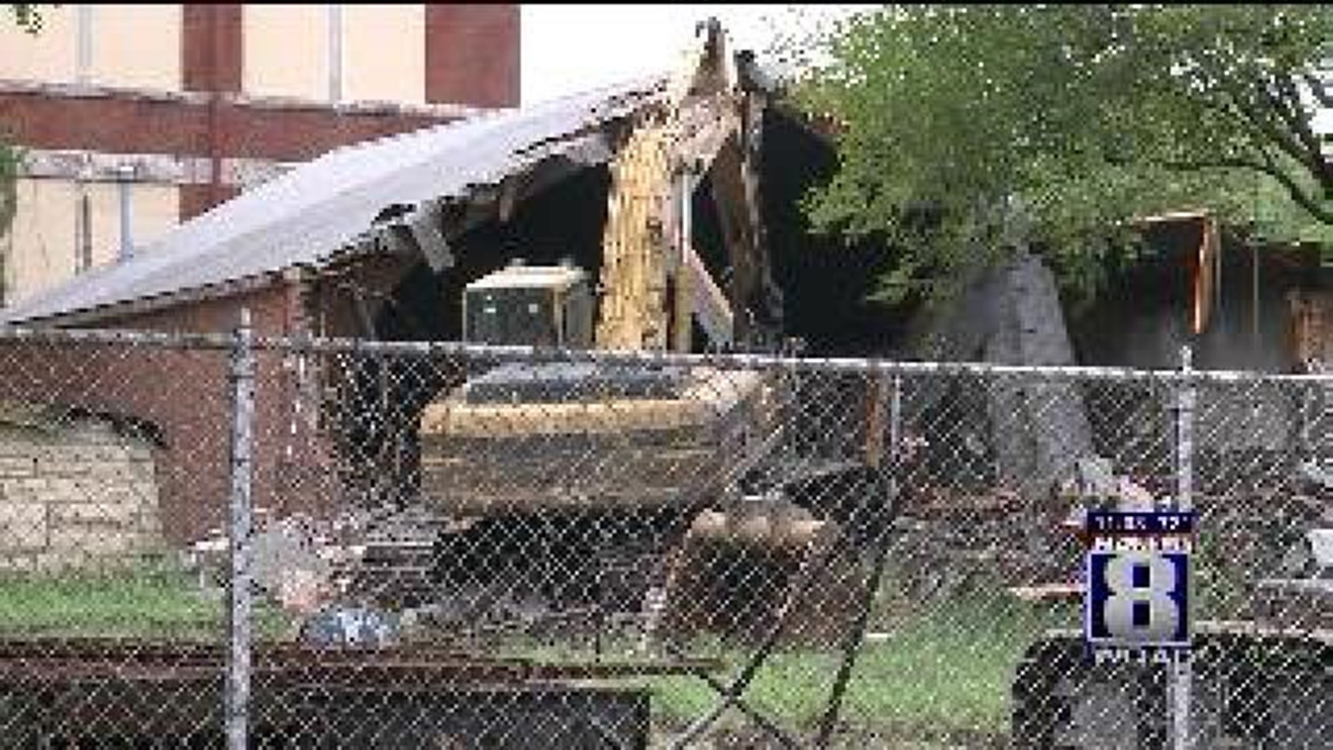 Demolition Begins on Former Lincoln School