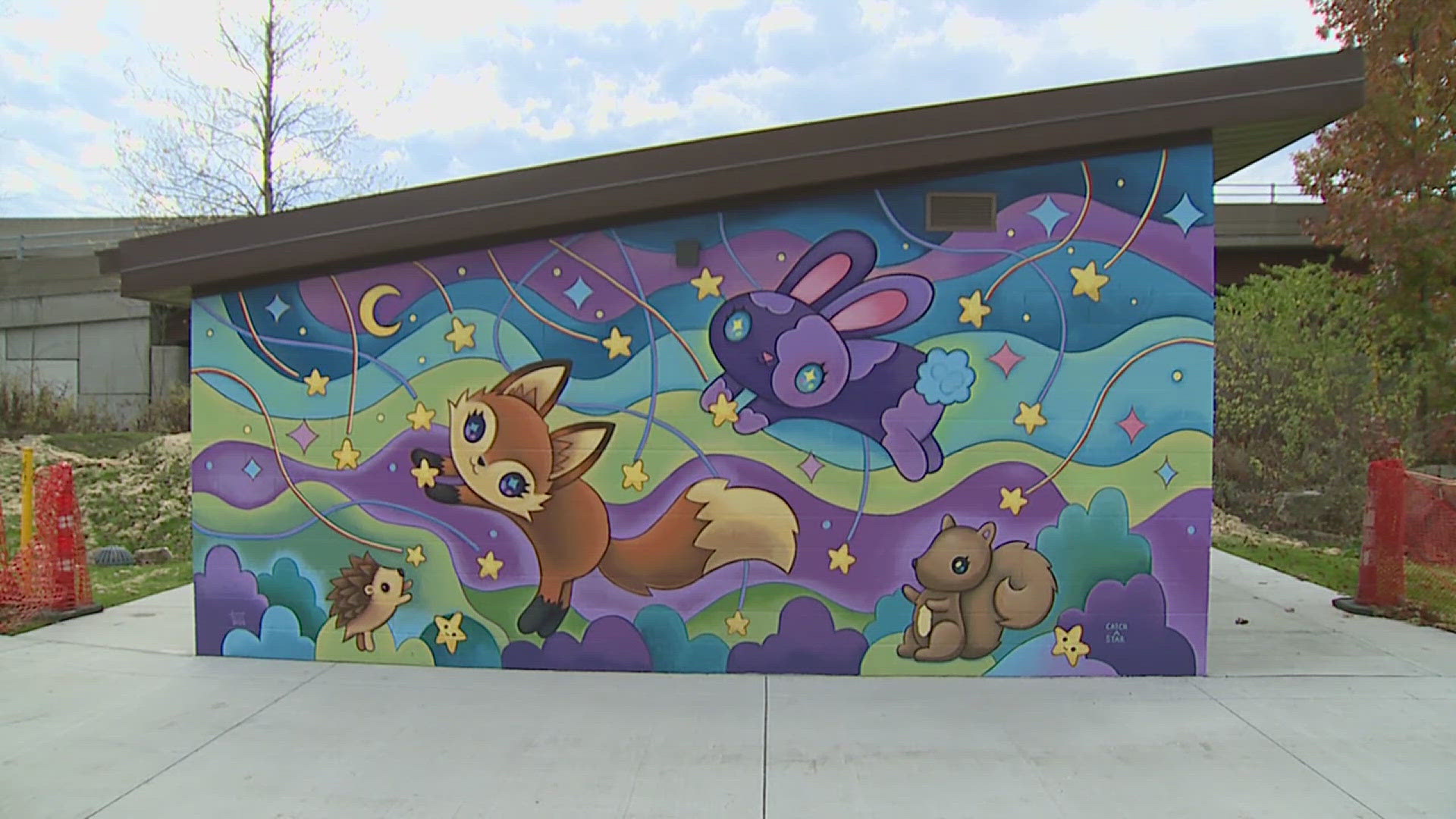 "Catch a Star" was created by local artist Jeremiah Ketner.