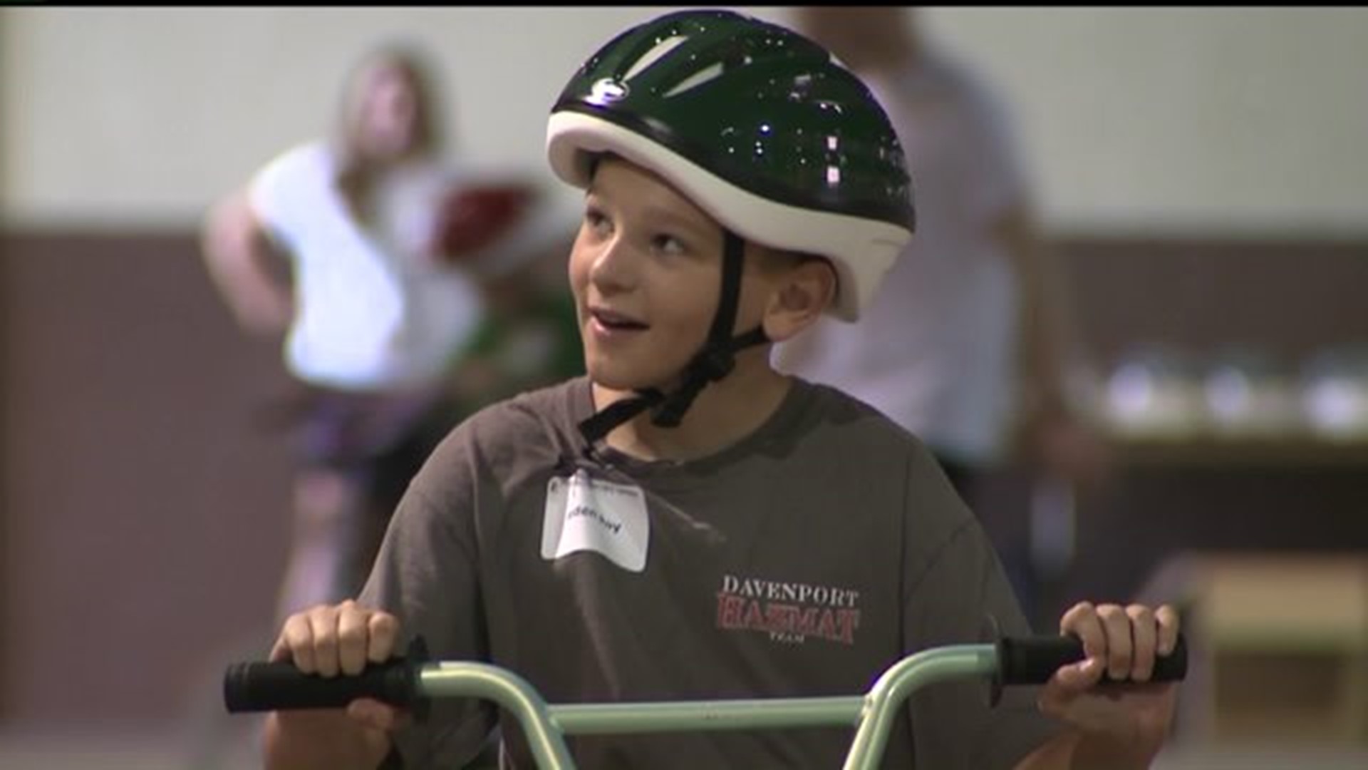 iCan Bike Camp teaches kids to ride through specialized bikes