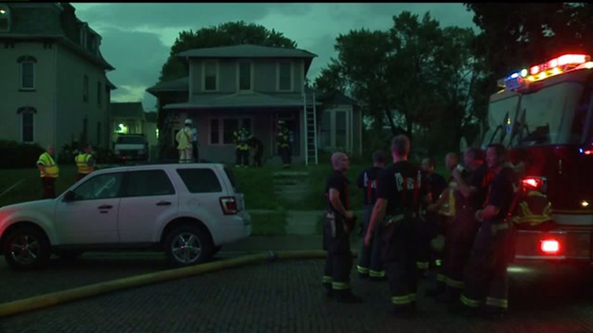 Davenport home fire considered arson