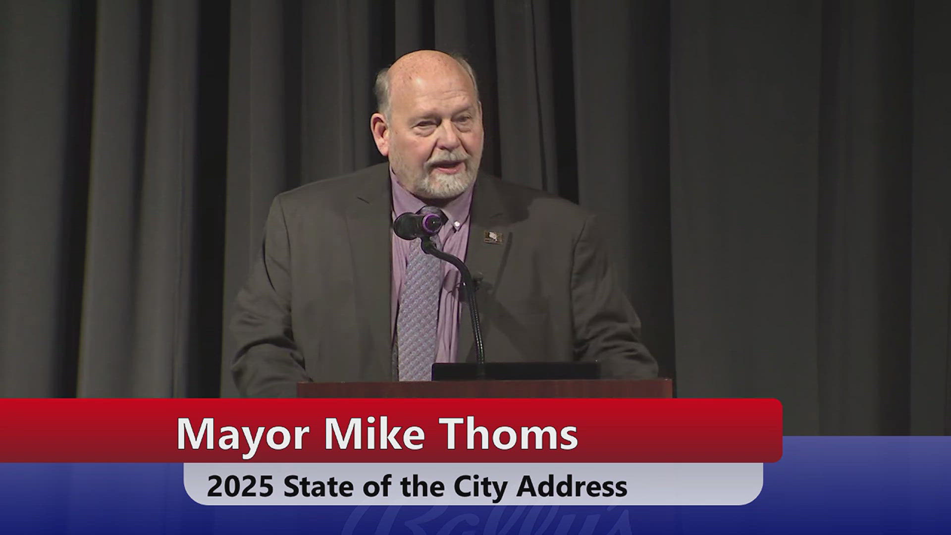 Rock Island Mayor Mike Thoms gives the 2025 State of the City Address, highlighting efforts to revamp downtown Rock Island, address crime, and more.