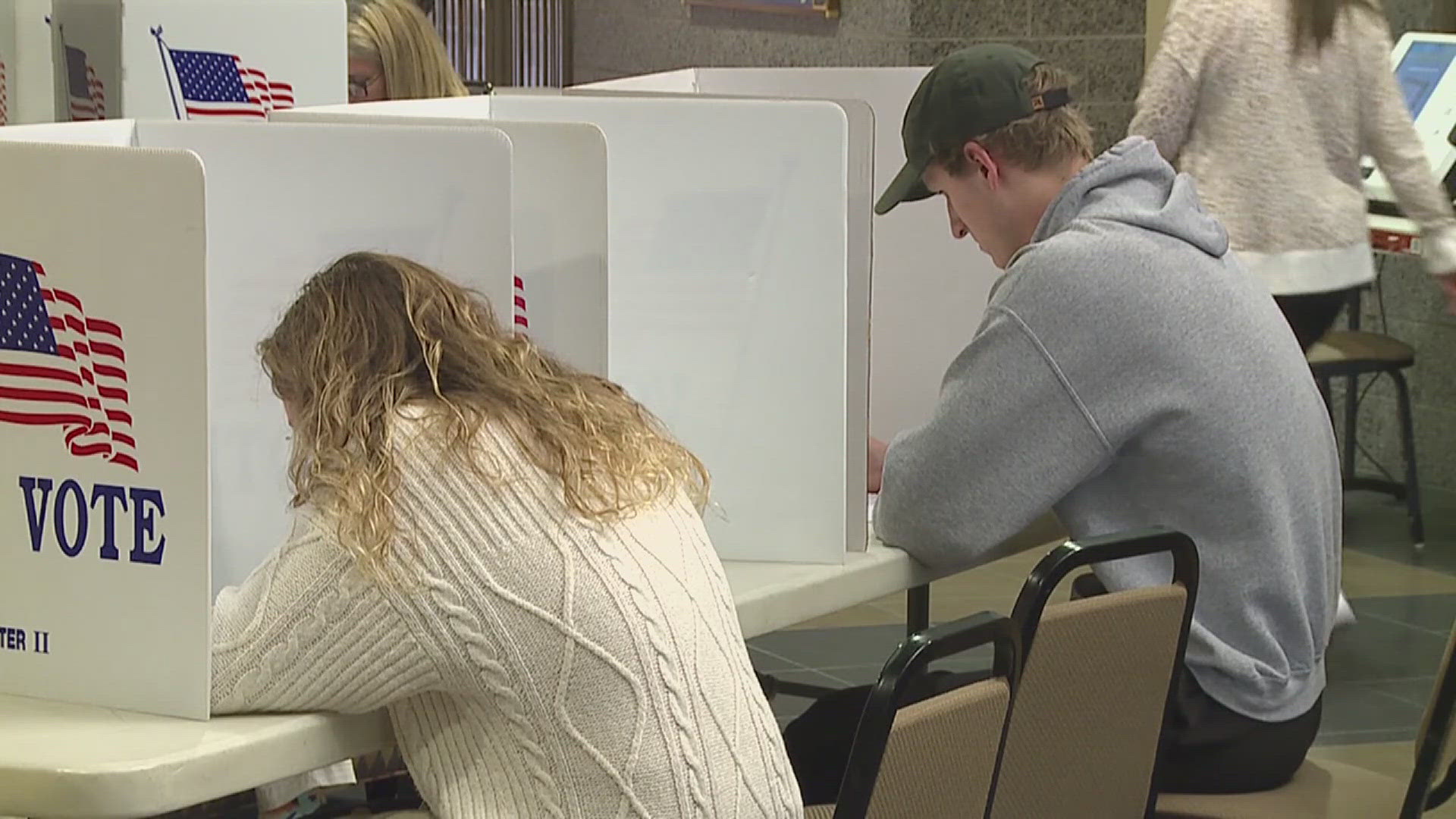 Cole Negen, a senior at St. Ambrose, joined The Current on News 8 to talk about what the evening was like for young voters.