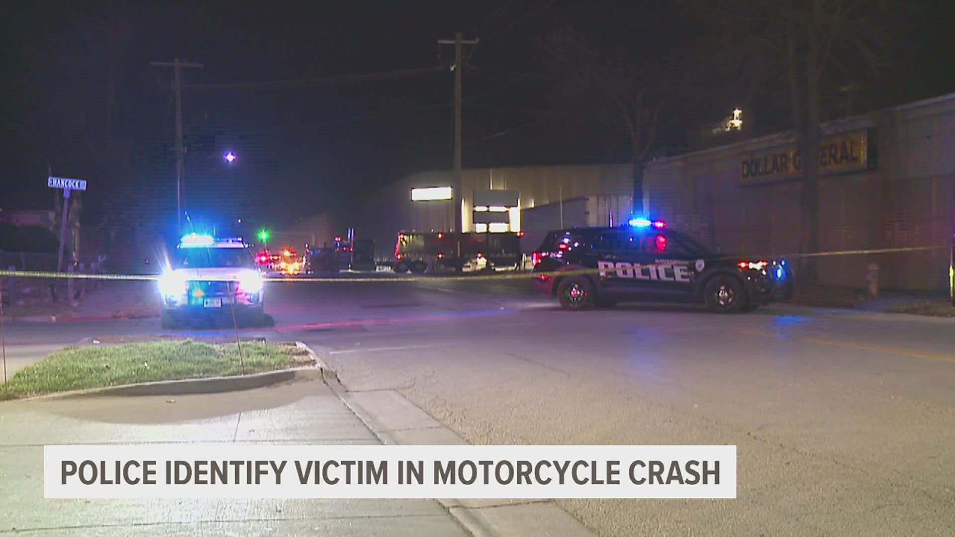 One man is dead and another person is injured after their motorcycles collided with a semi-truck in Davenport on Saturday night.