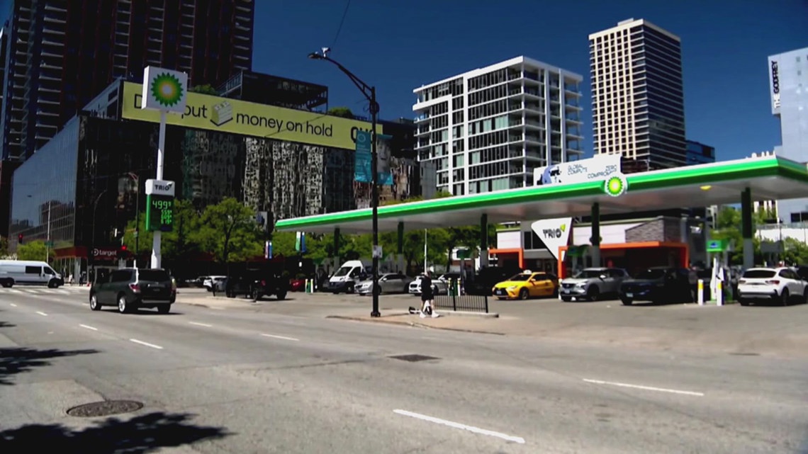 Chicago motorists are travelling farther for fuel pump relief