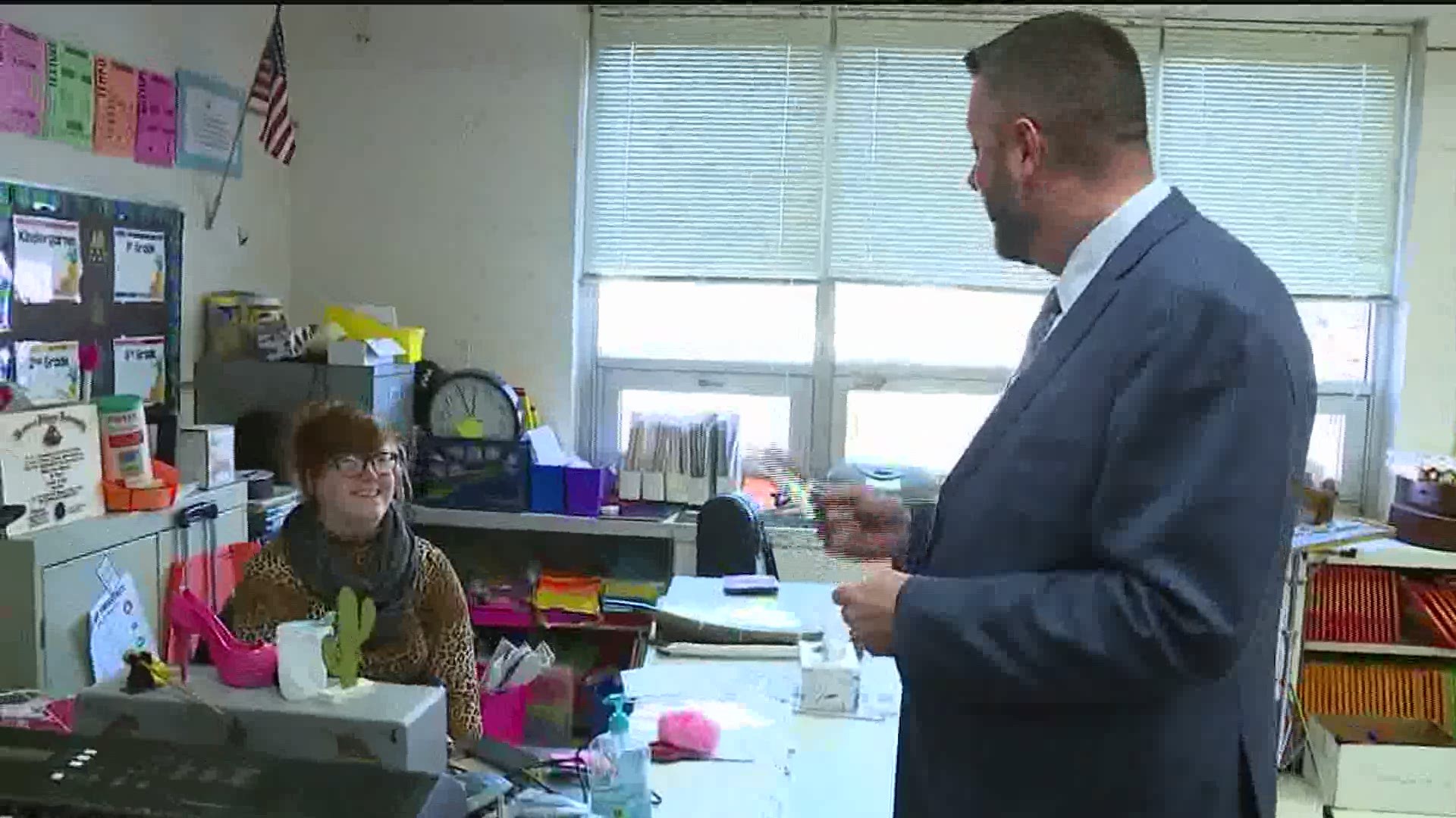 Music teacher from Moline-Coal Valley School District gets boost in classroom.