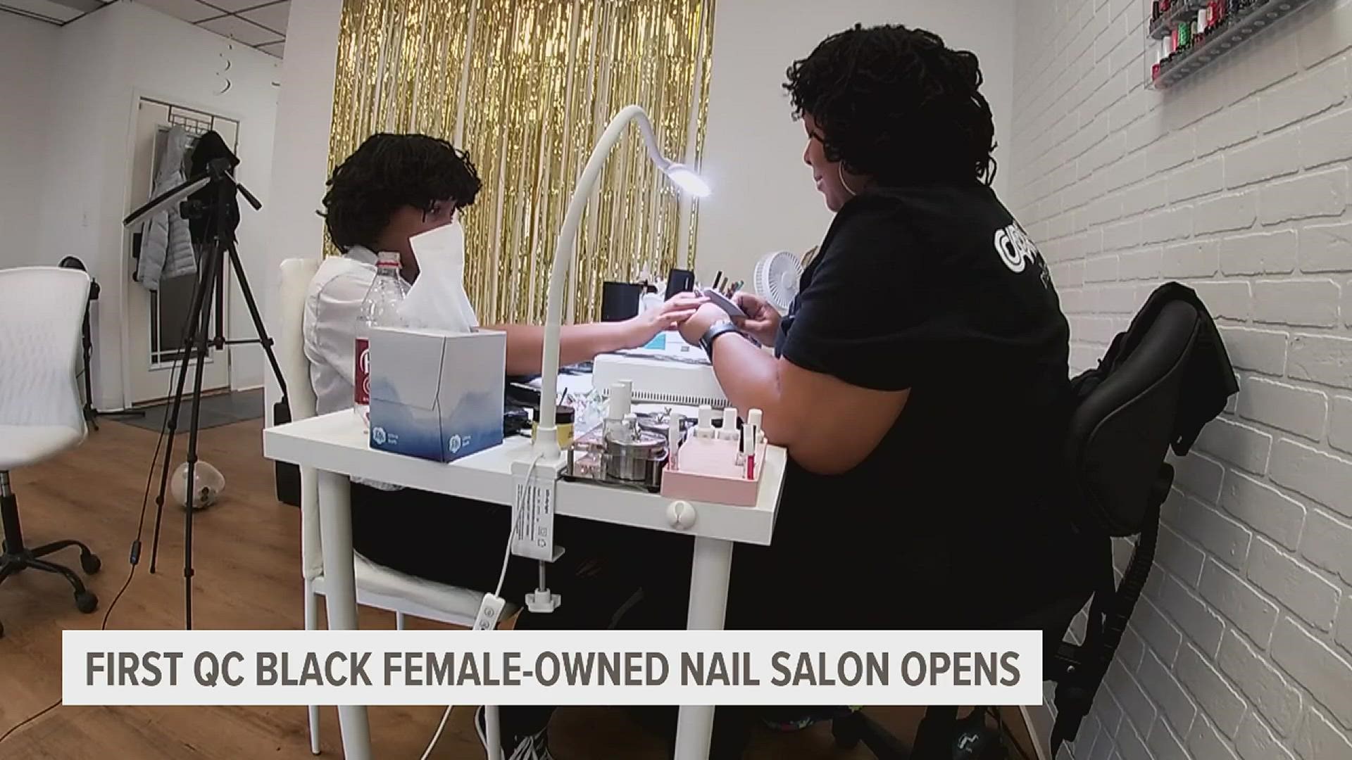 Royal Lotus Nailz had its grand opening party, Saturday, Jan. 21, and owner Nadiyah Coly reflects on the journey to get to where she is.