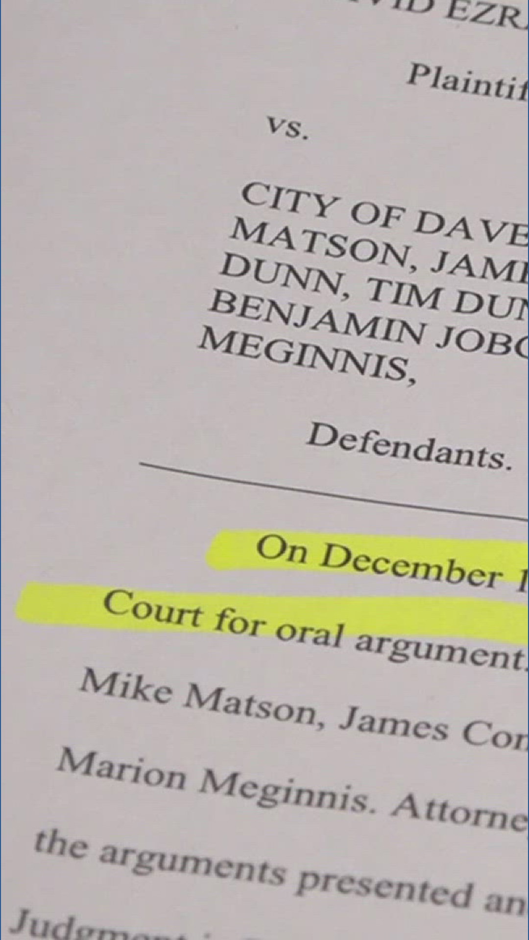 Judge denies motion to dismiss open records lawsuit against Davenport ...