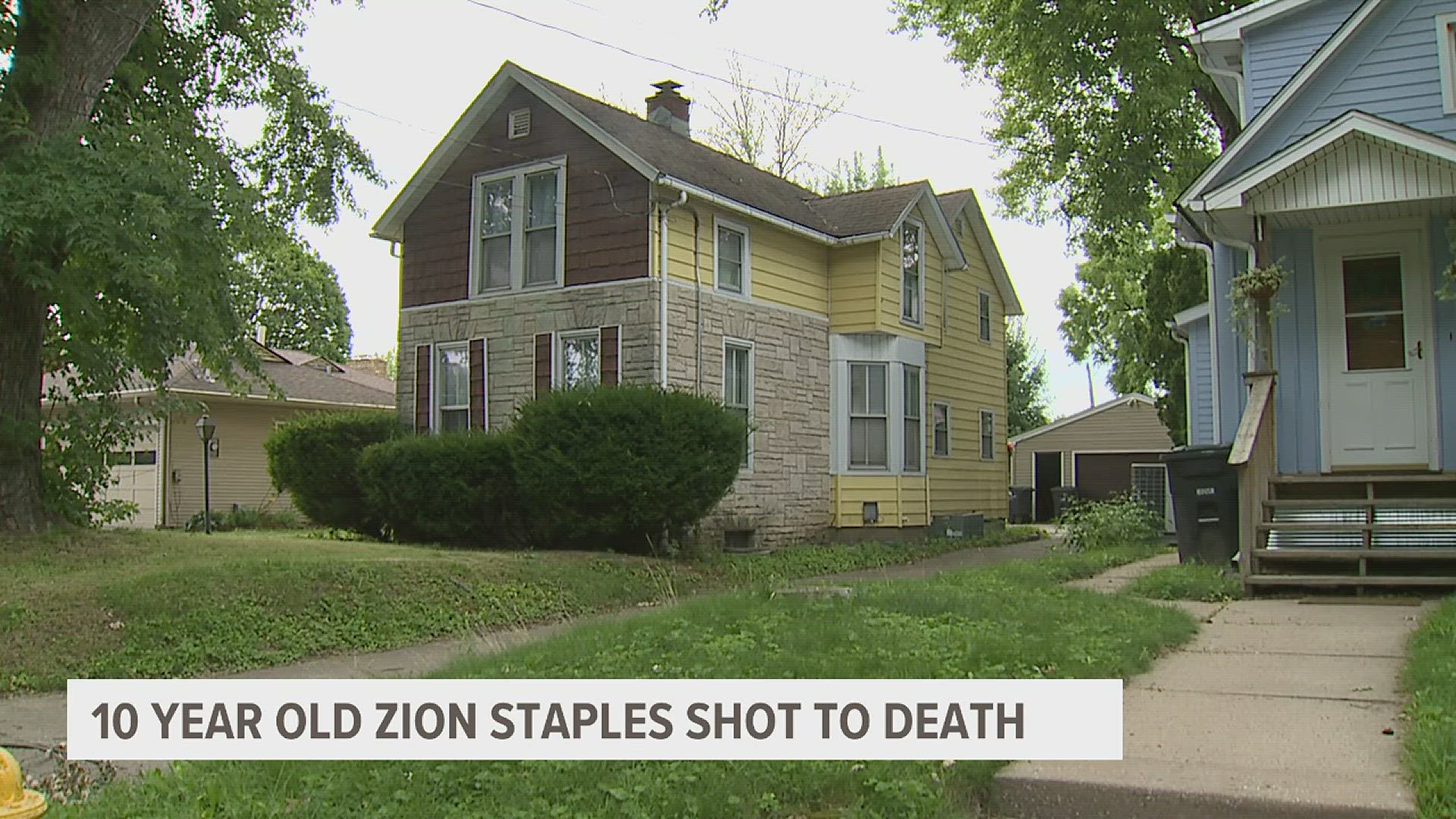 10-year-old Zion Staples died from a gunshot wound, according to the Rock Island County coroner.