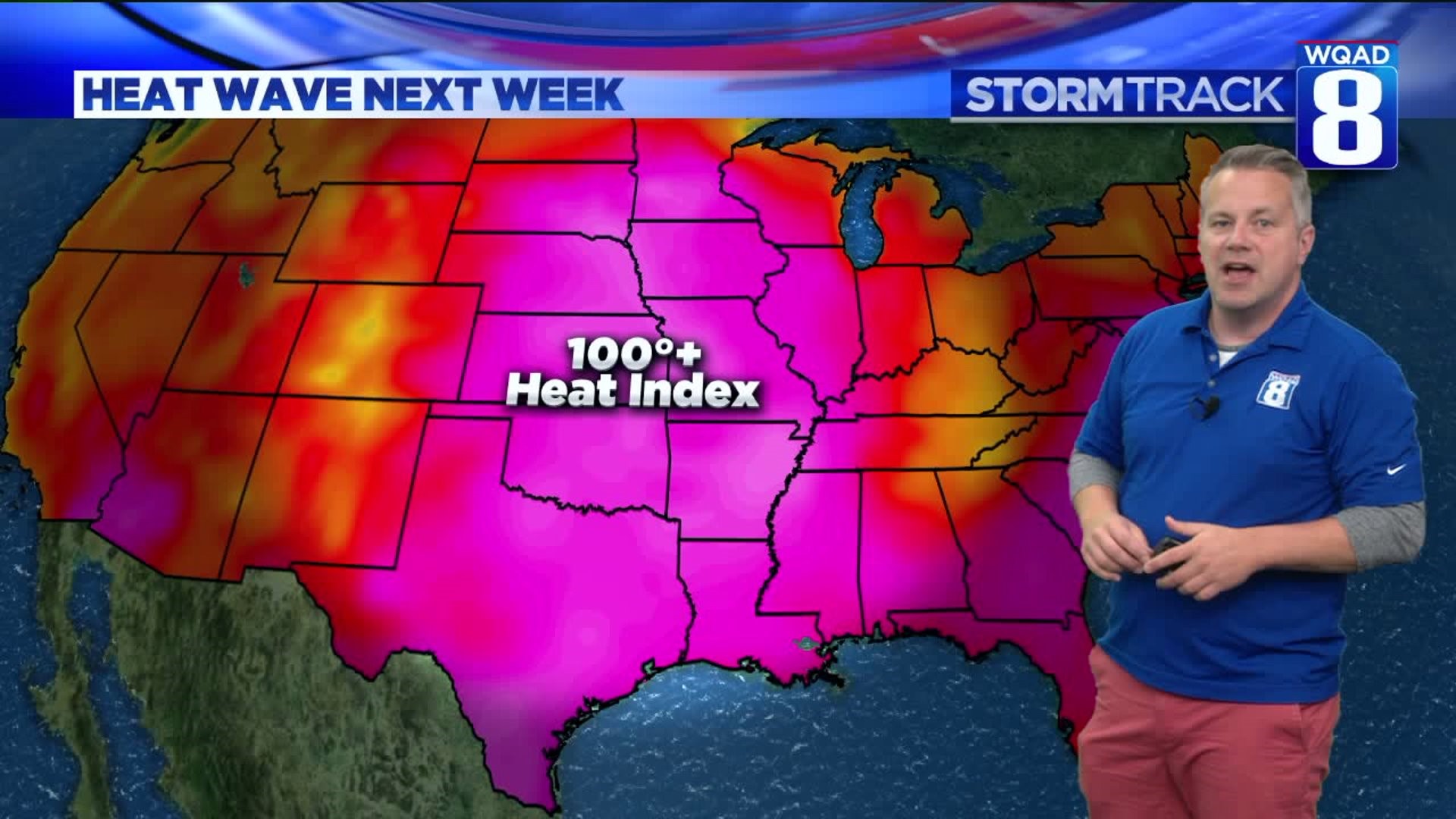 Hottest temps of 2019 possible next week
