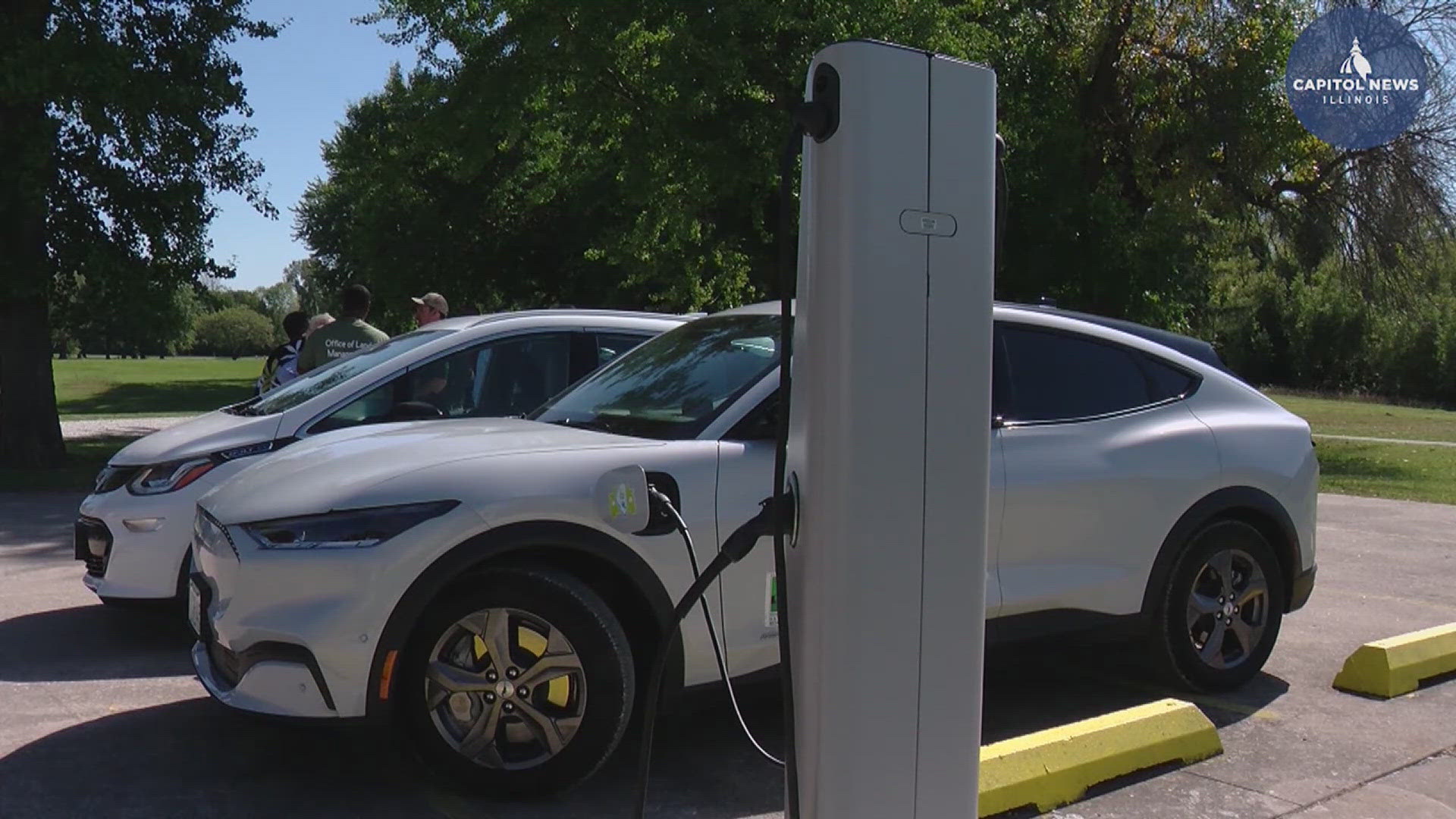 Forty charging stations are being installed at parks and historic sites across the state.