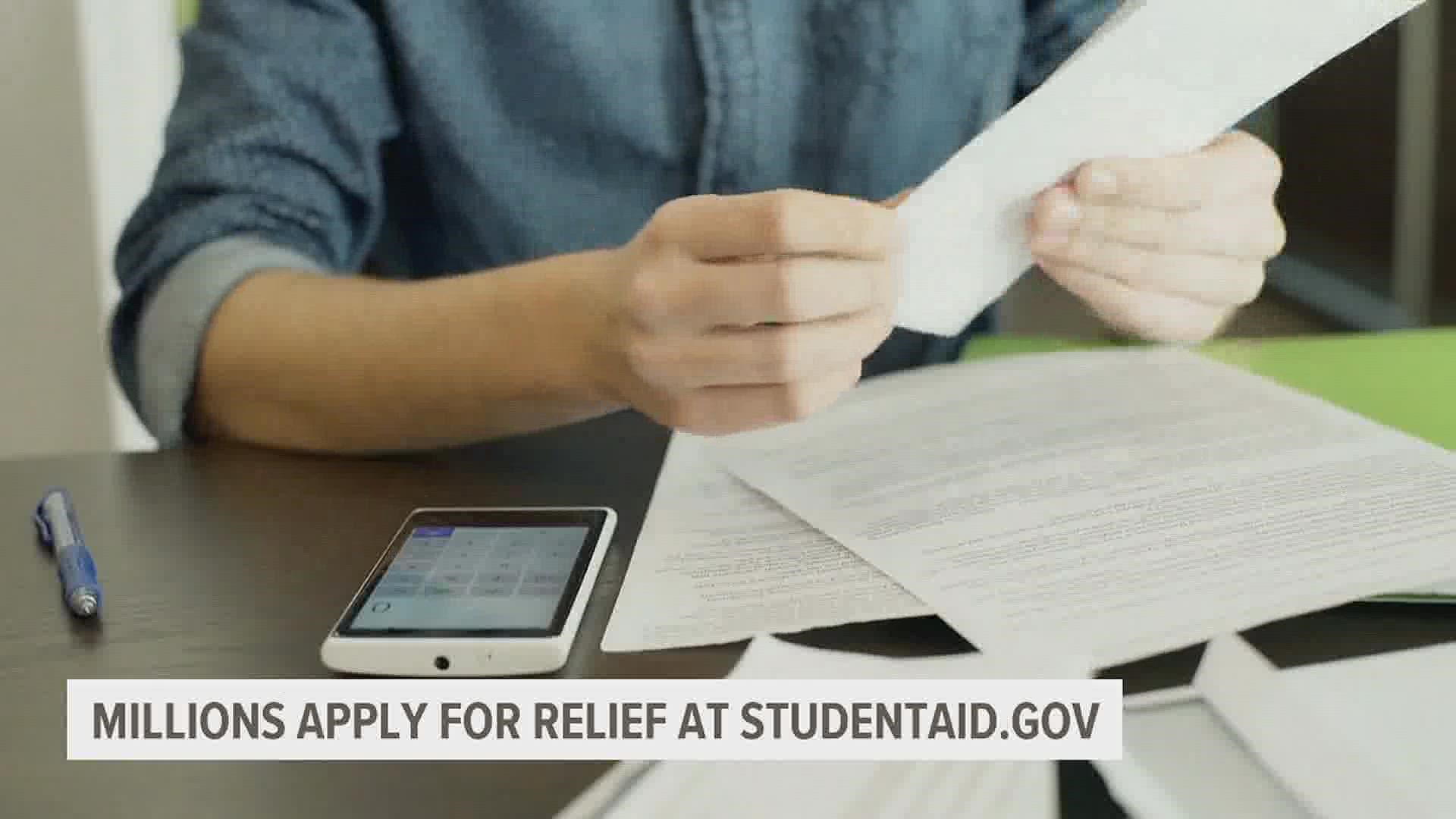 The Department of Education began accepting applications on Friday for student loan forgiveness through a "beta launch" of the online form.