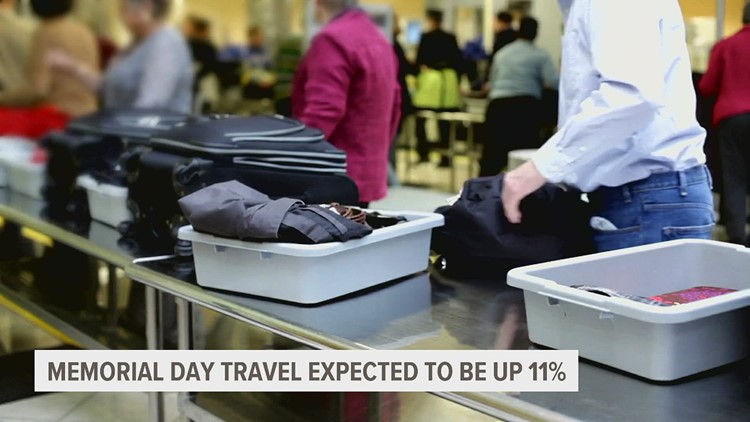 Memorial Day travel expected to be up by 11% from 2022